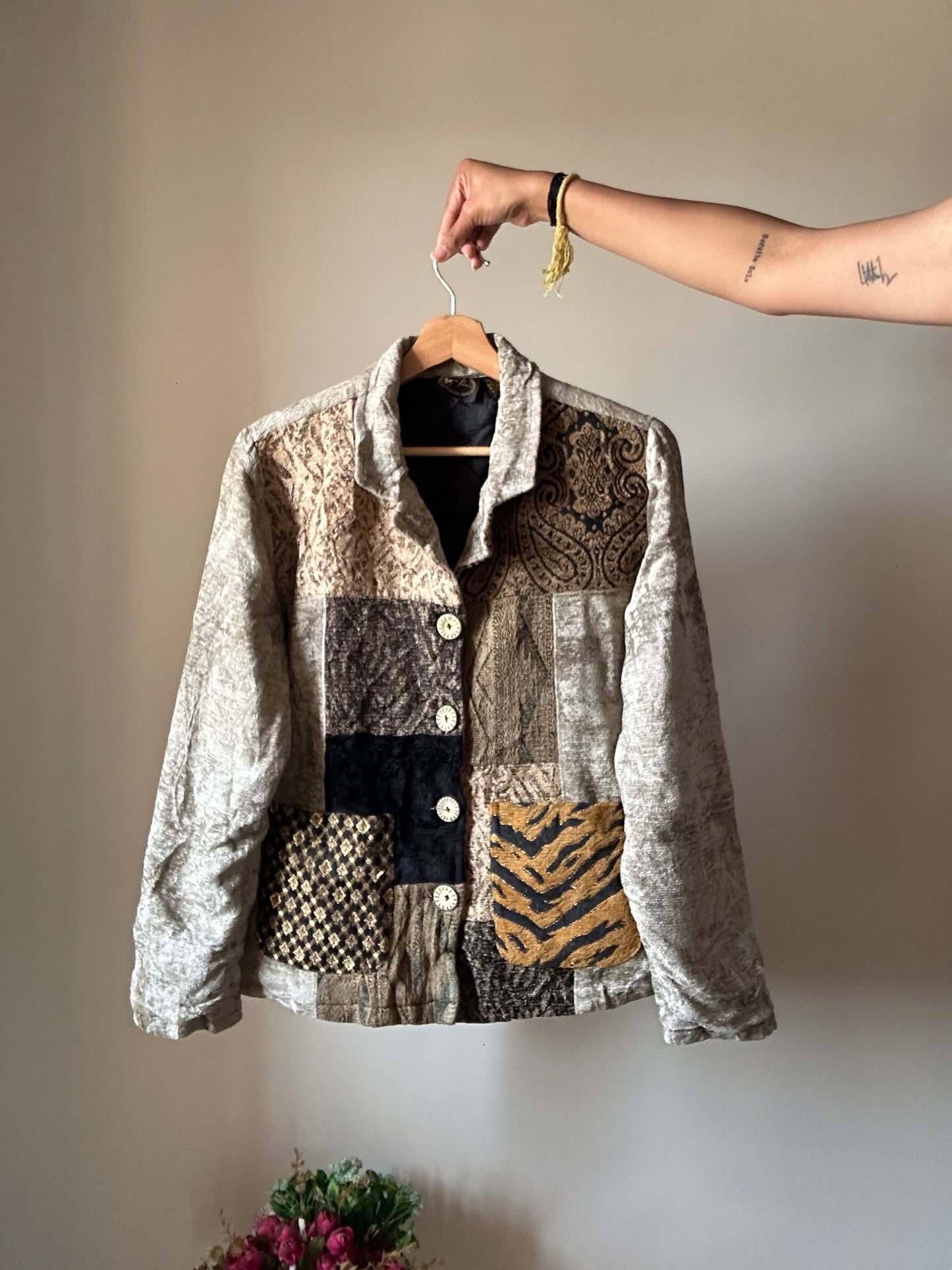 Julio Ken Vintage Patchwork Shaket