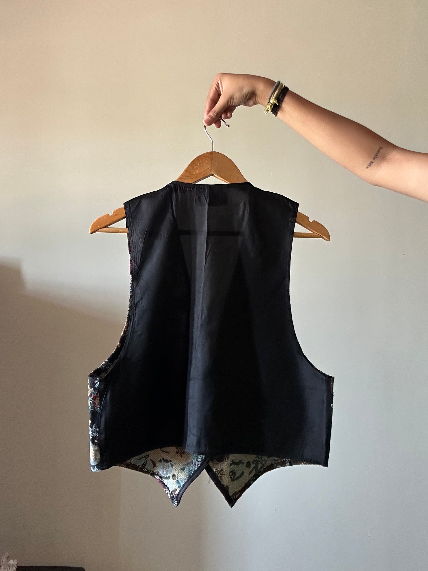 Facets By Mirrors Vintage Teddy Vest