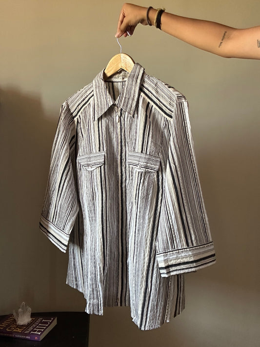 Vittoria Verani Vintage Zipper Shirt