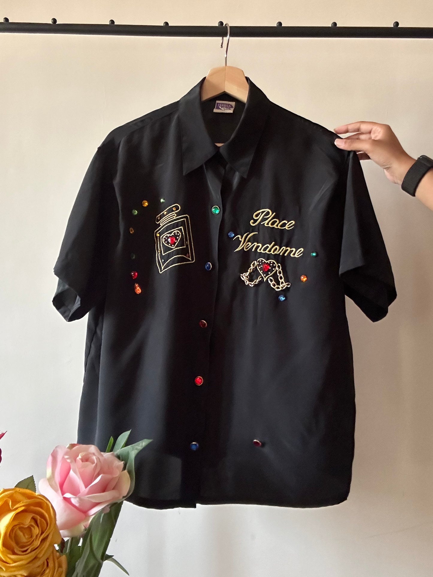 Embellished and Embroidery Vintage Shirt