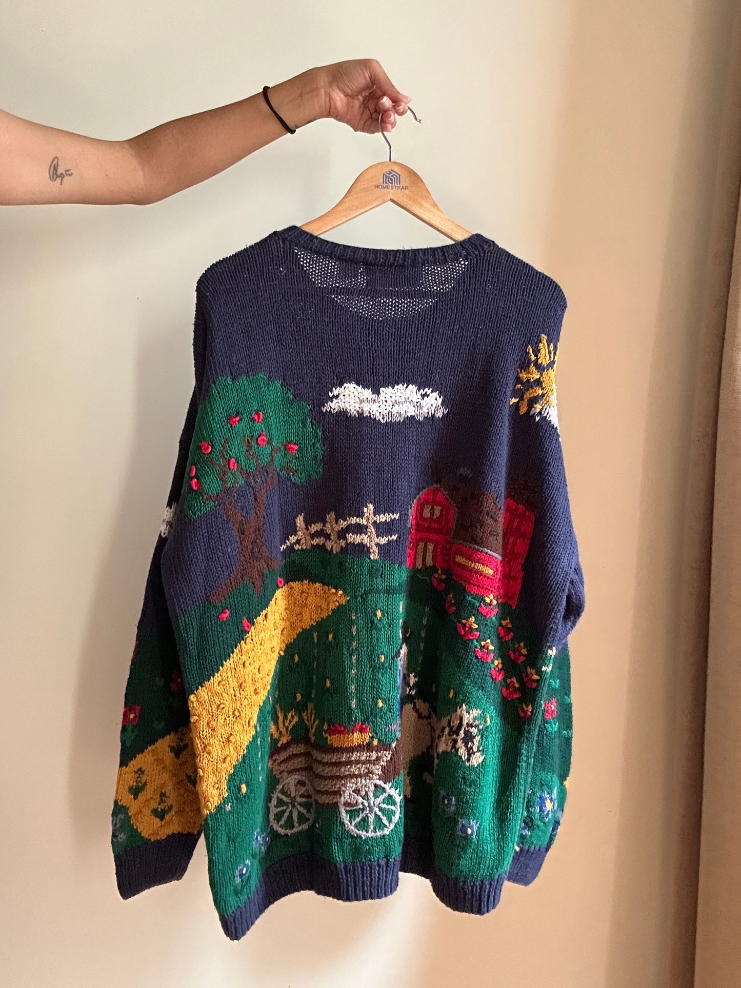 Signatures by Northern Isles Vintage Hand Knit Cardigan