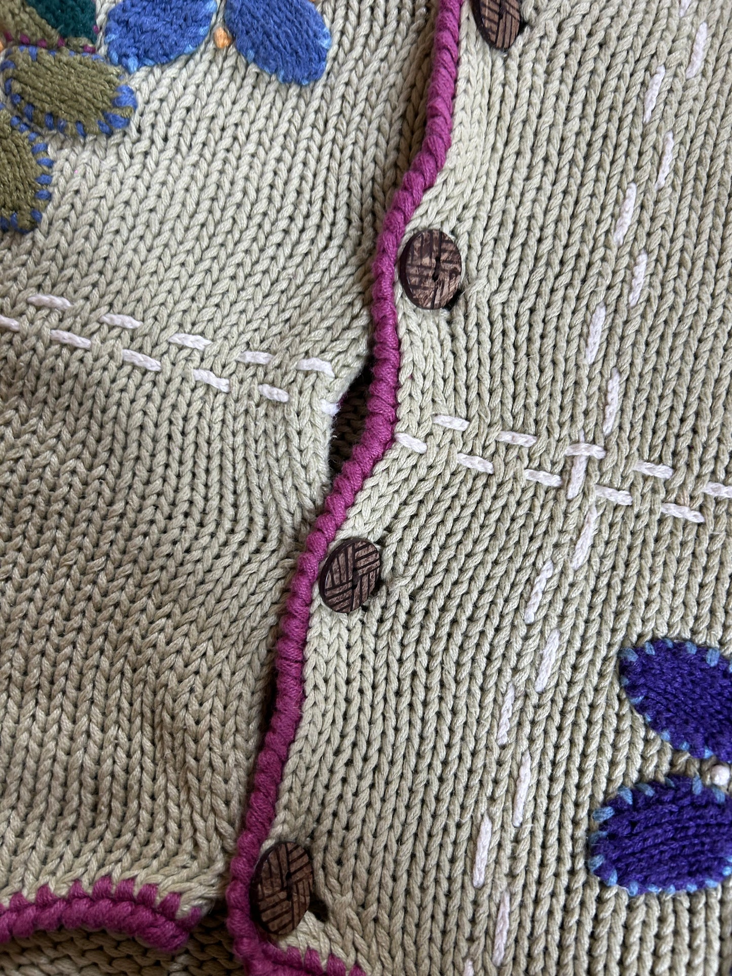 Icelandic Vintage Knit Cardigan