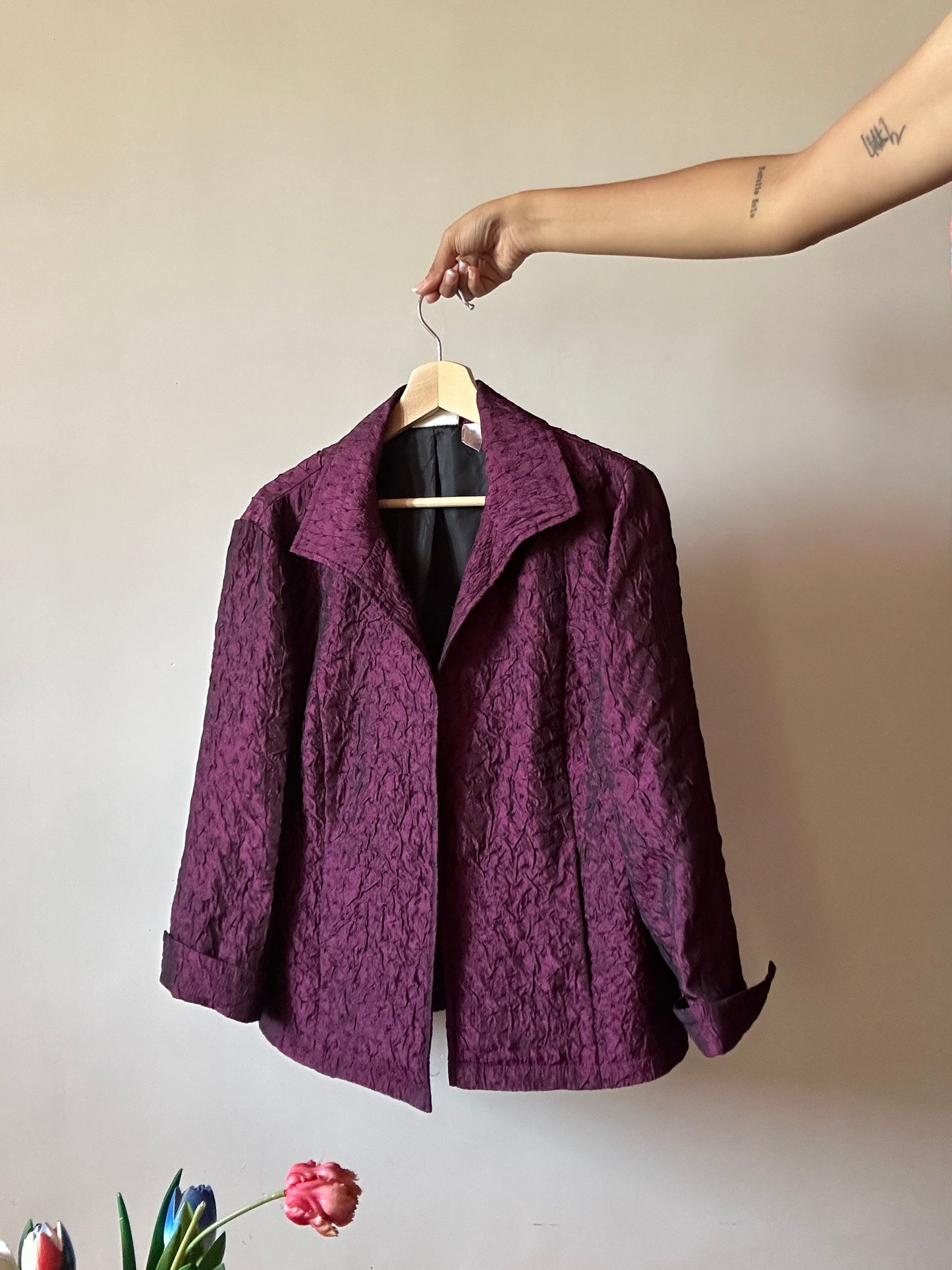 Chico’s Front Open Vintage Shaket