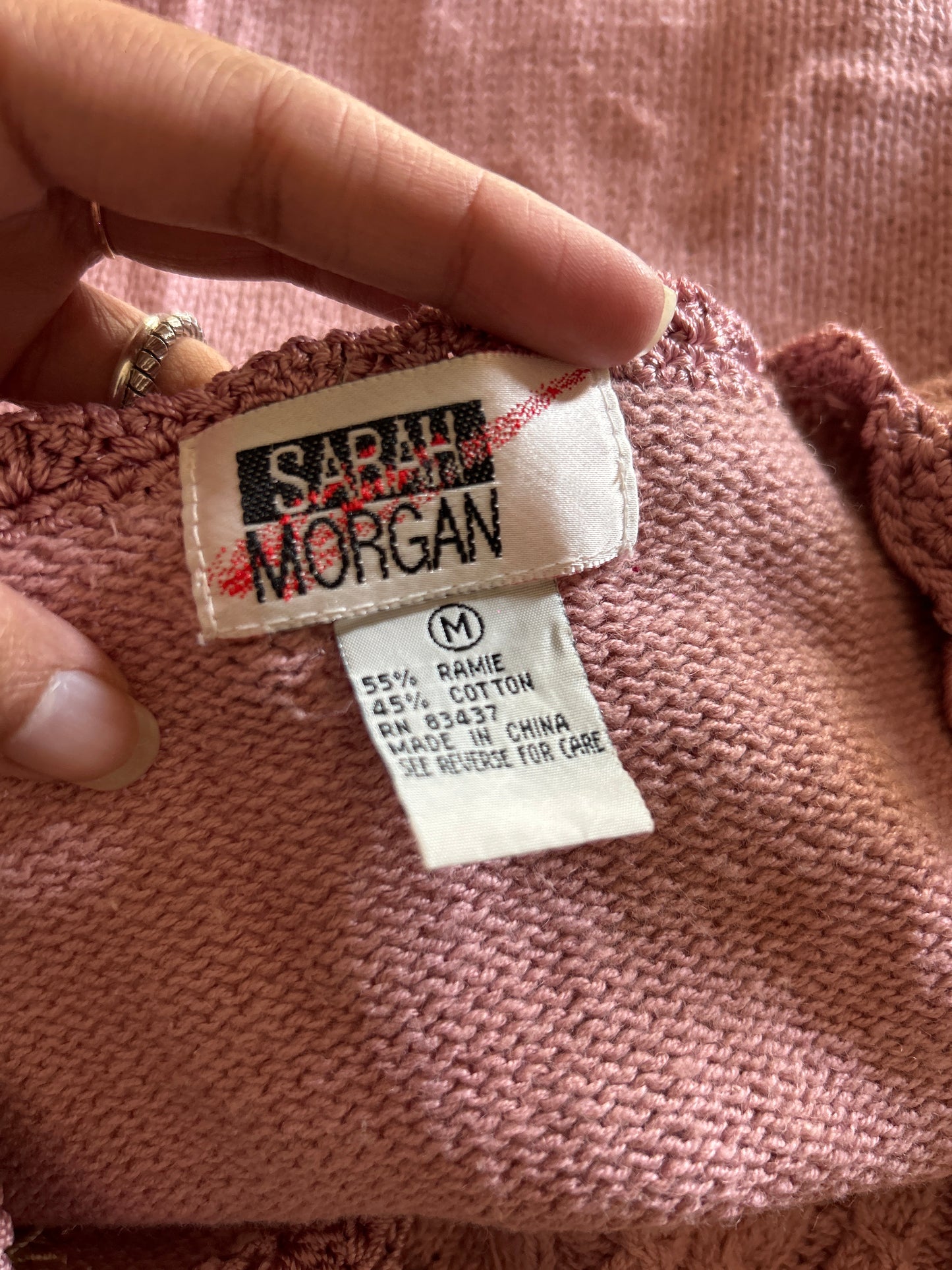 Sarah Morgan Vintage Floral Cardigan