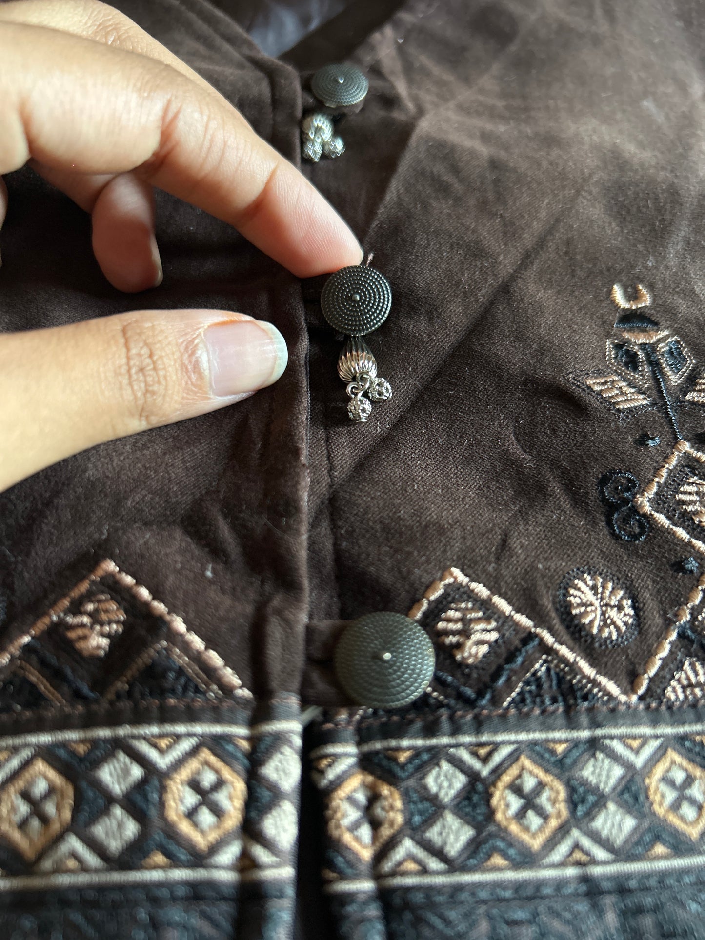 Vintage White Sage Vest