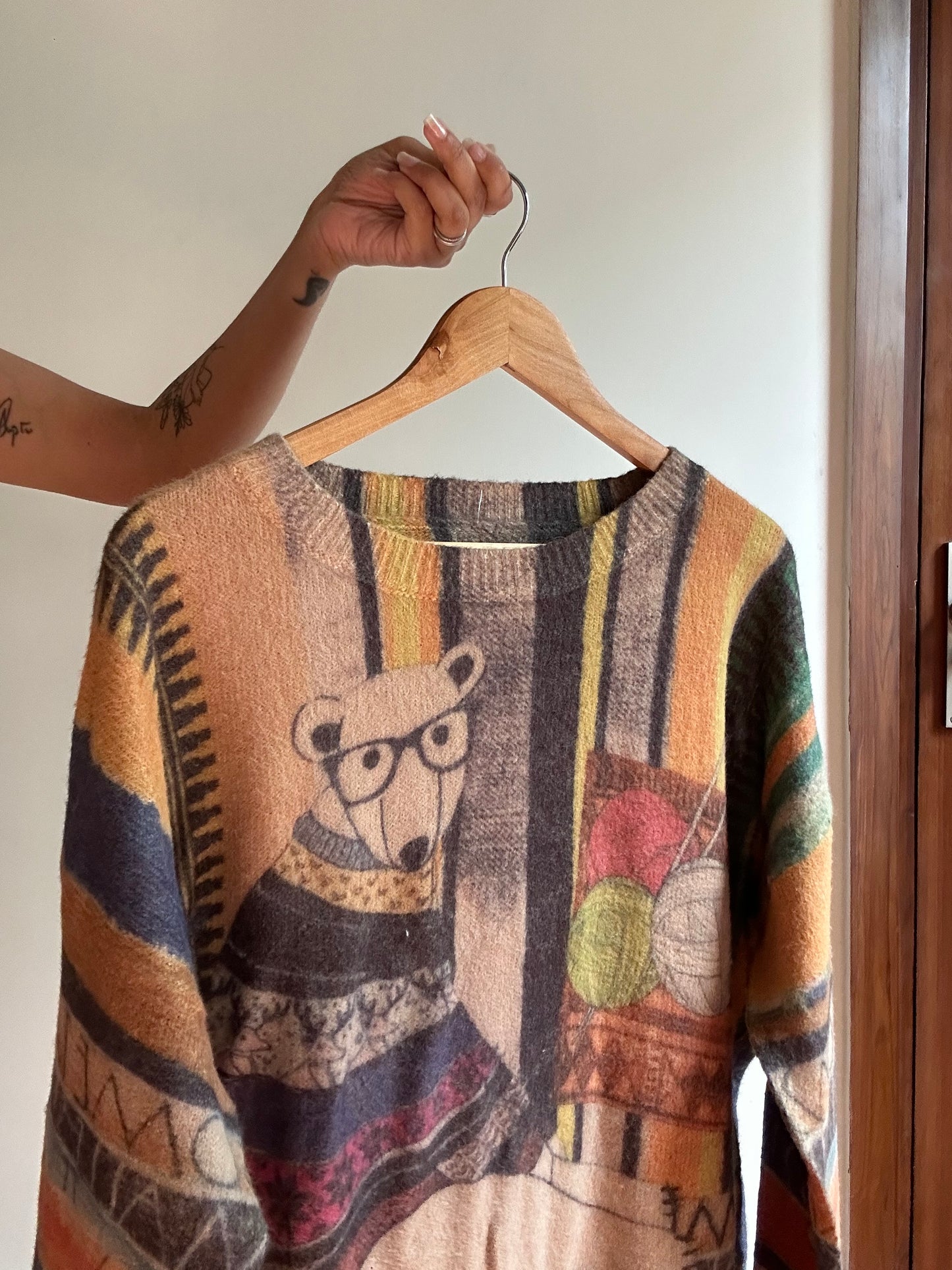 The bear Vintage Knit Pullover