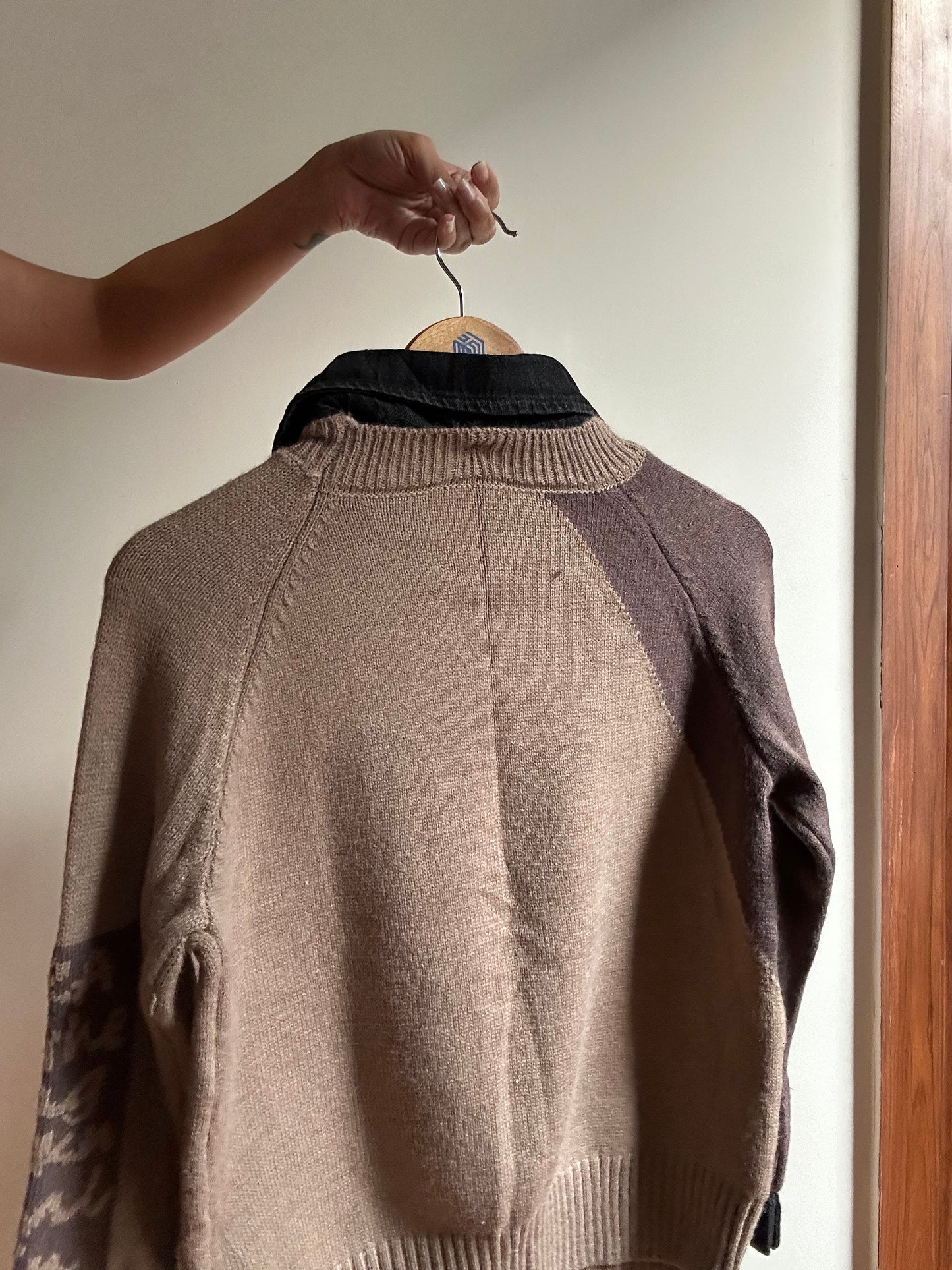 Vintage Detachable Coller Knit Pullover