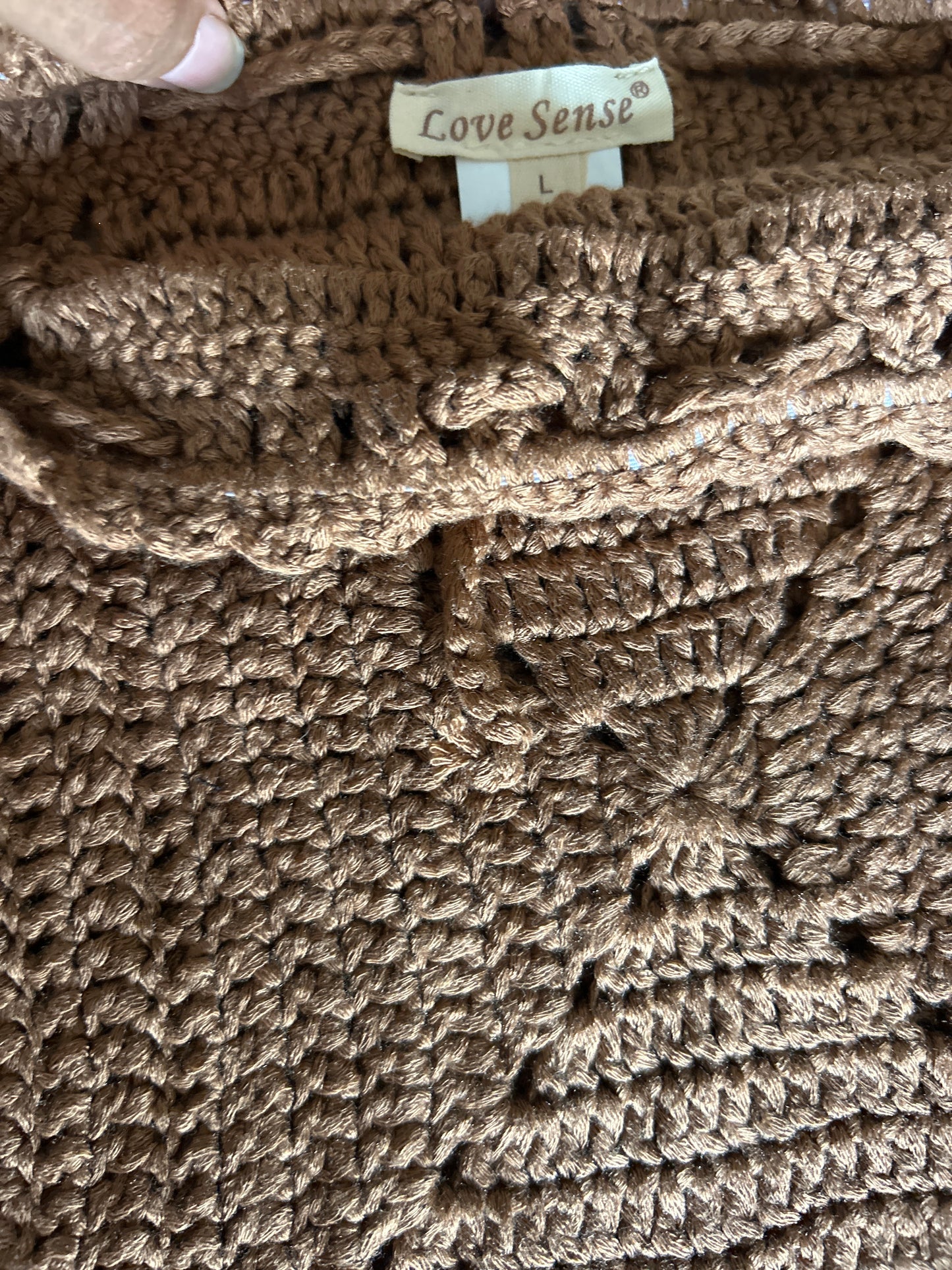 Love Sense Vintage Crochet  Skirt