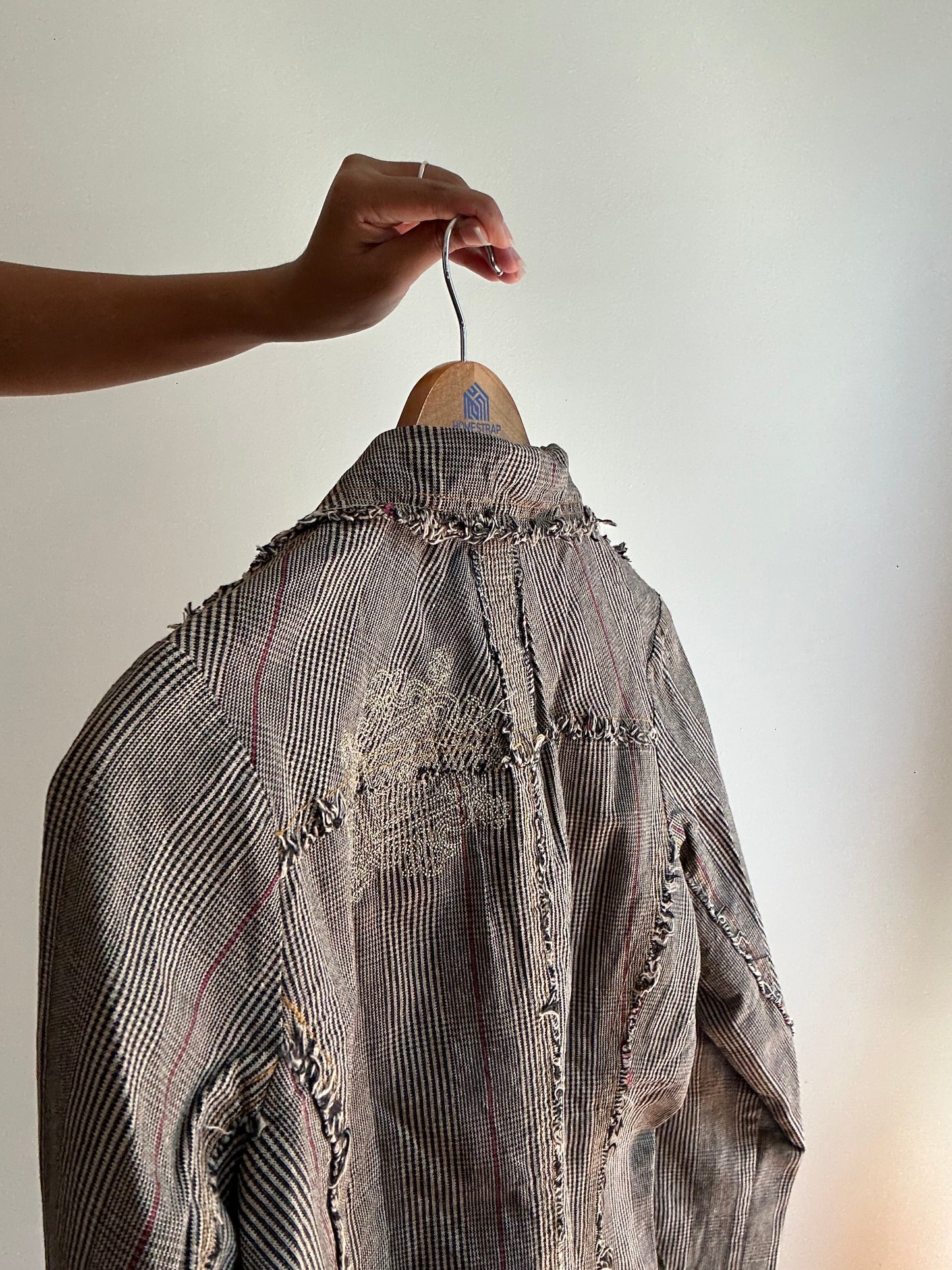 Vintage Patchwork and Embroidery Blazer