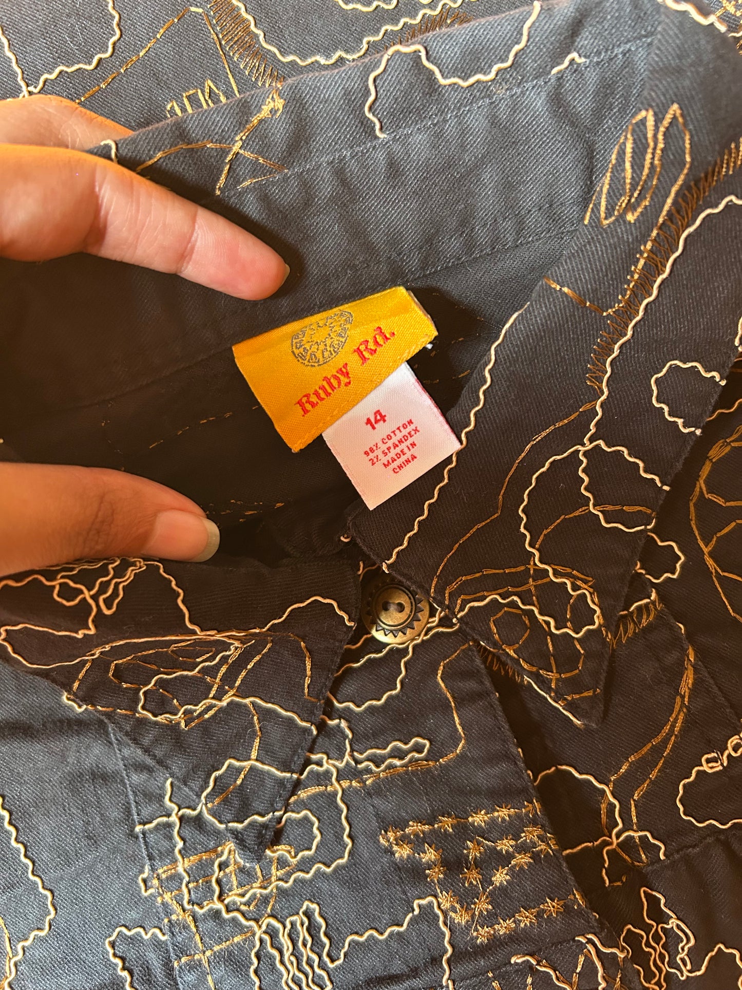 Ruby RD. Vintage Denim Shaket