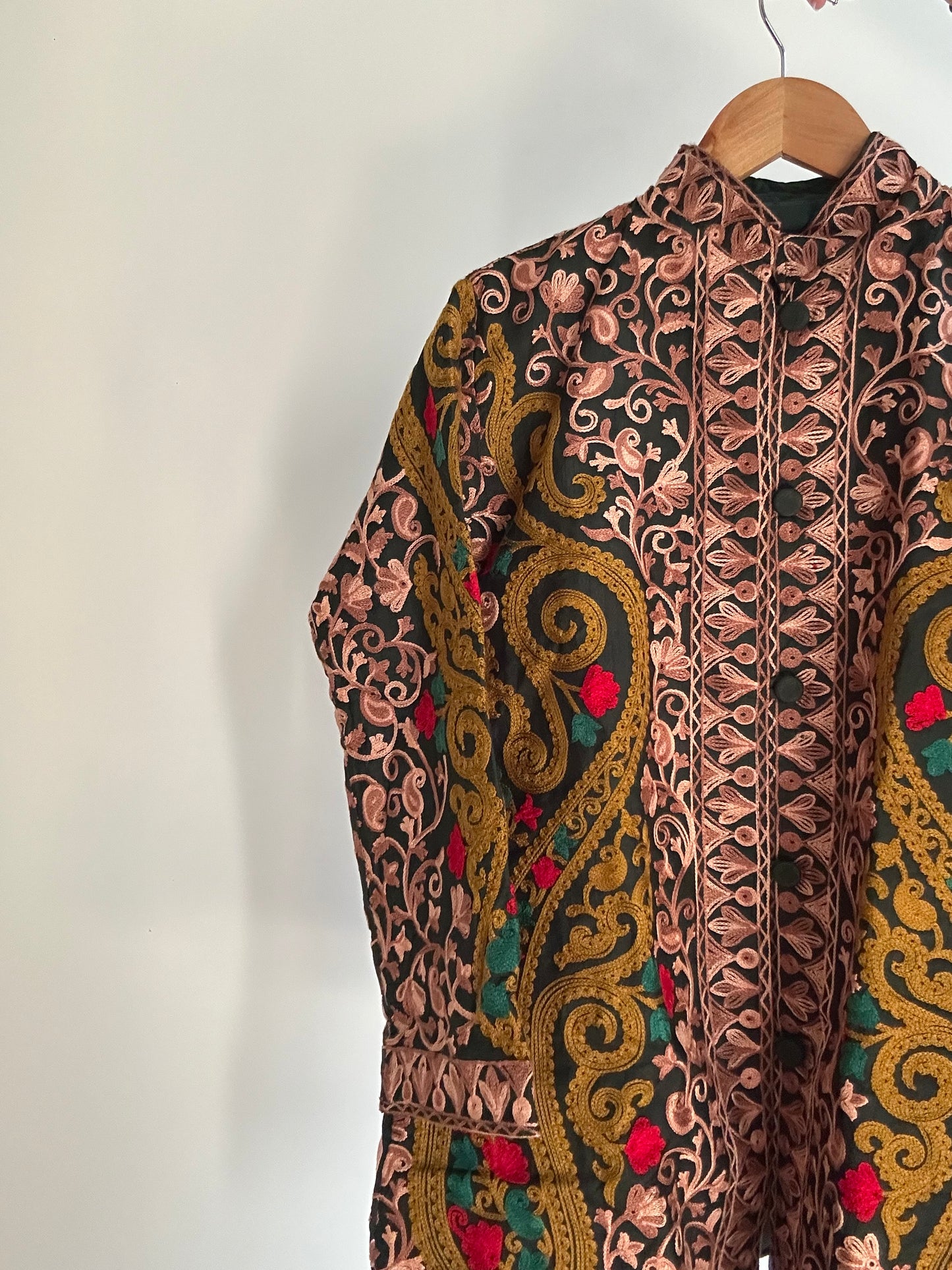 Fully Embroidered Vintage Shaket