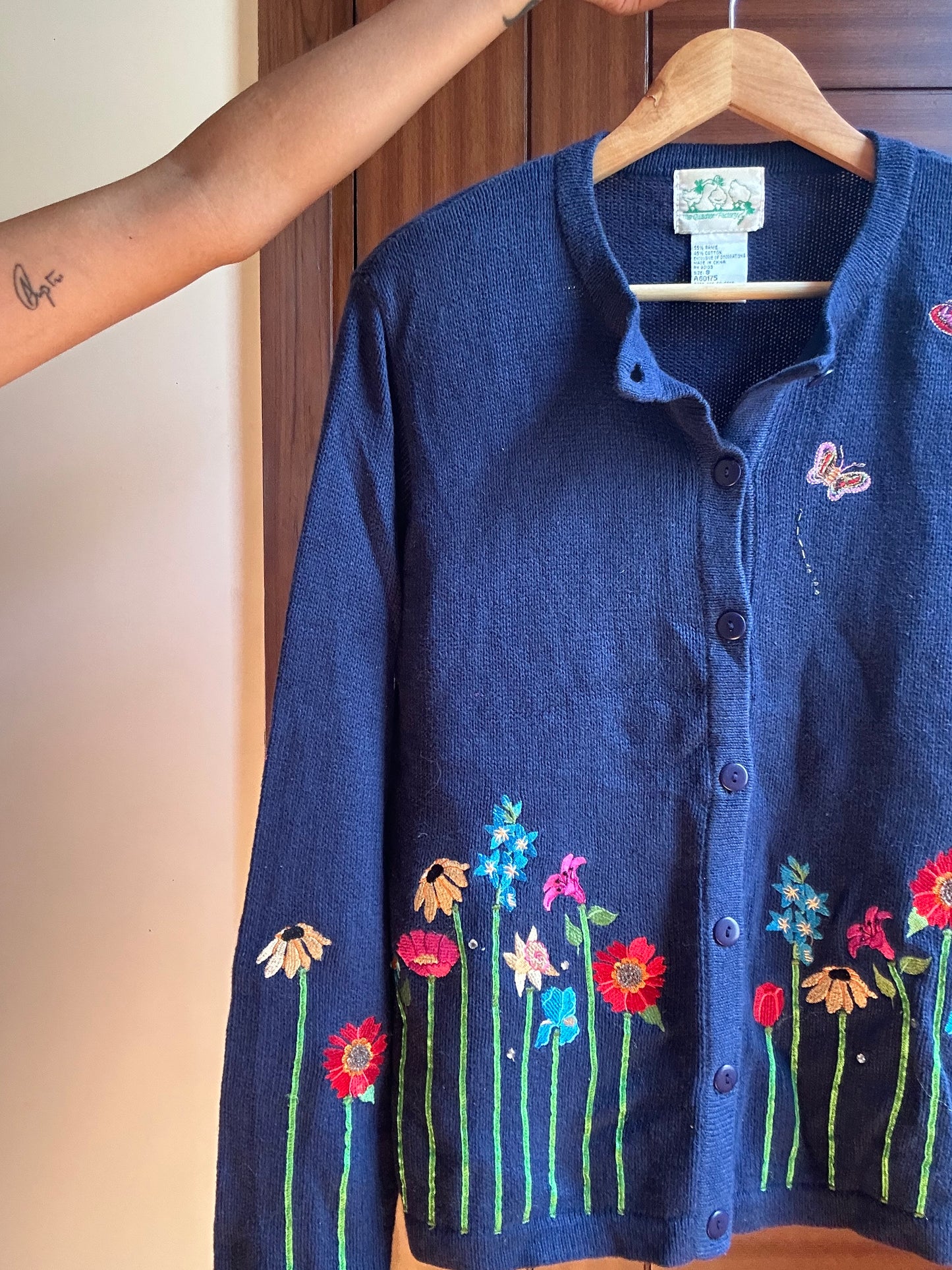 The Quacker Factory Vintage Knit Cardigan