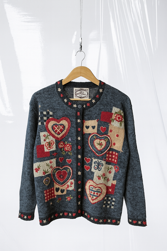 Handloom Collection Vintage Knit Cardigan