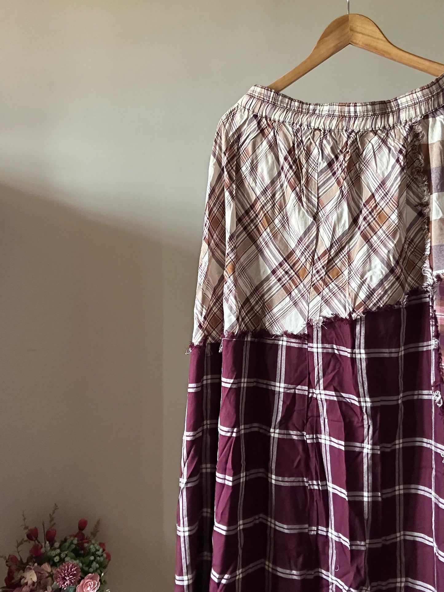 Vintage CATO Patchwork Skirt