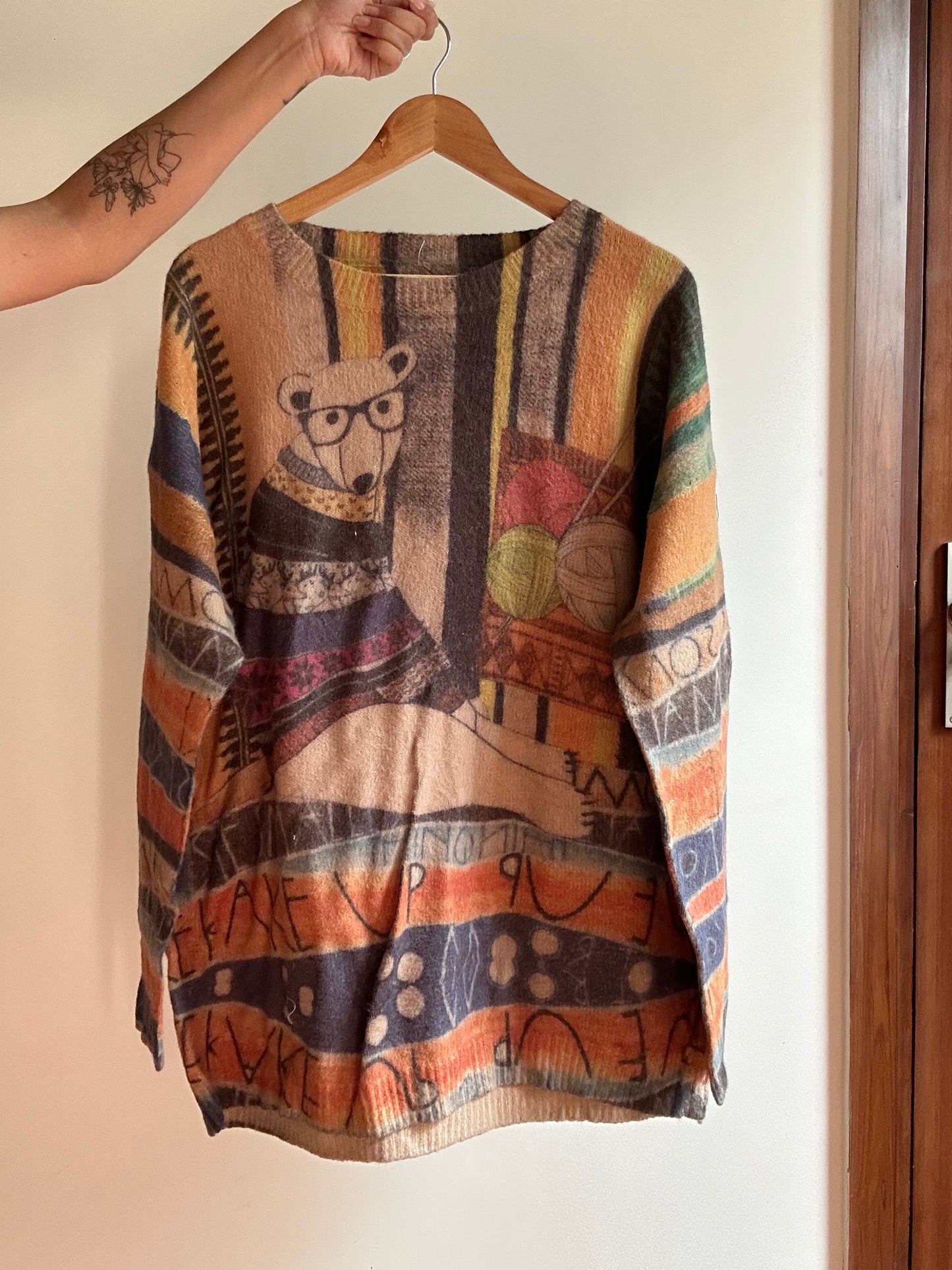 The bear Vintage Knit Pullover