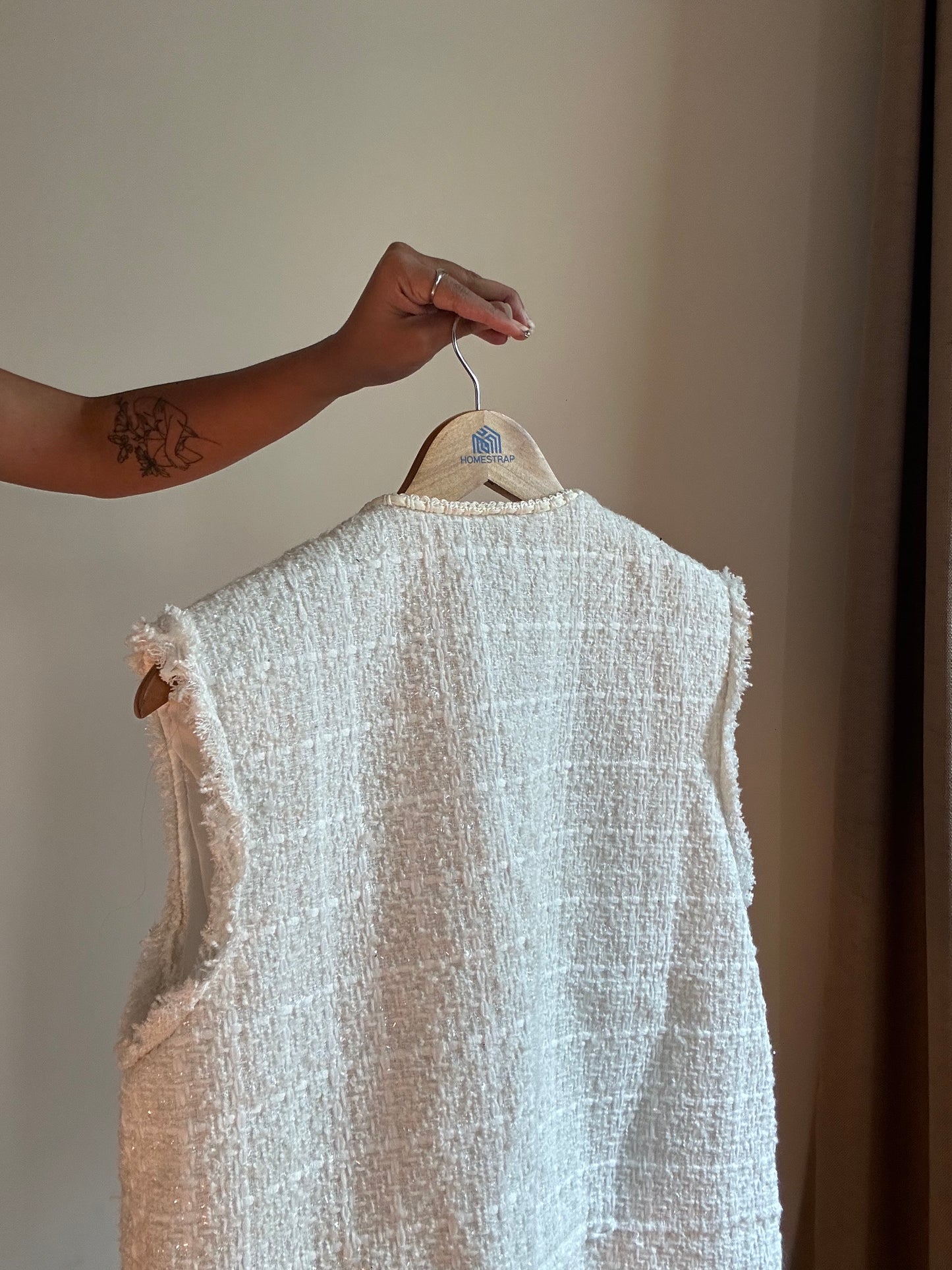 Vintage By Flow Tweed Vest