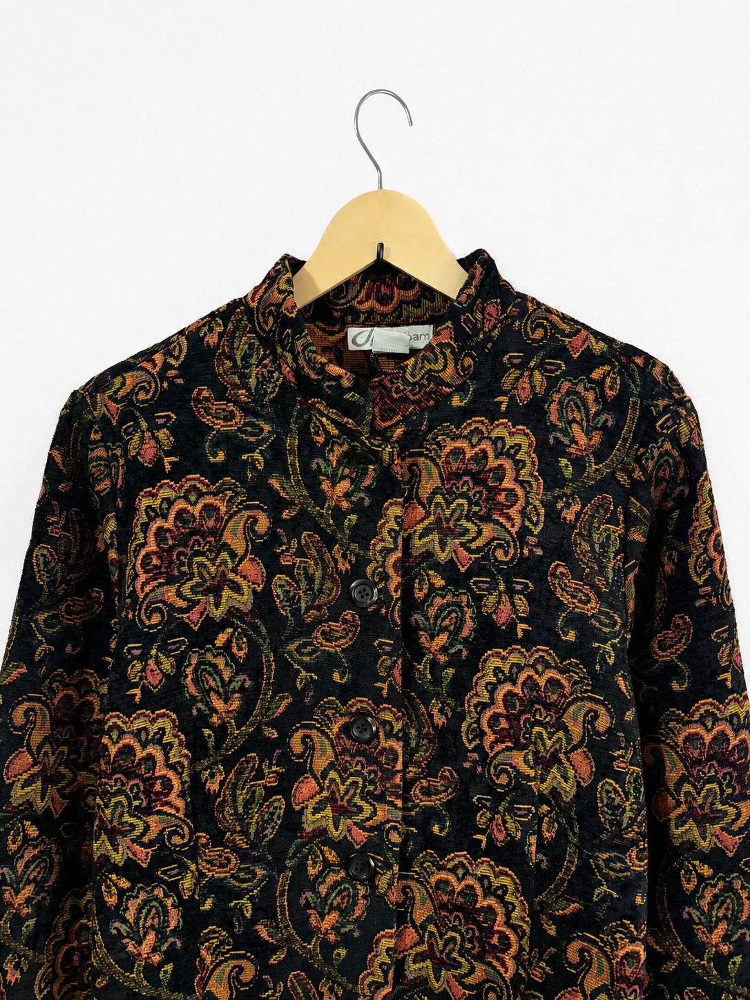 Vintage Floral Tapestry Jacket
