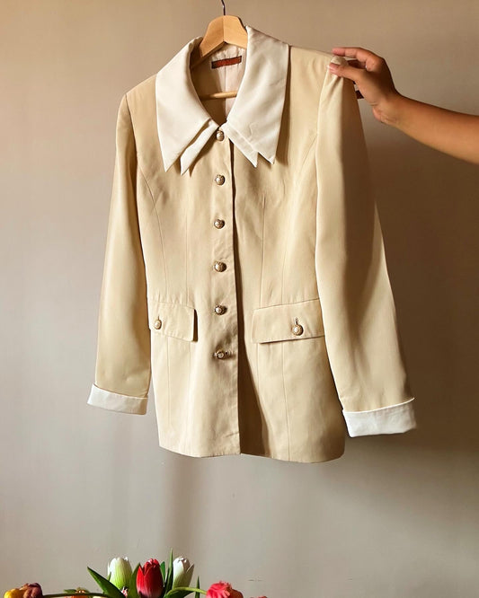 Néo Police Korean Style Vintage Blazer