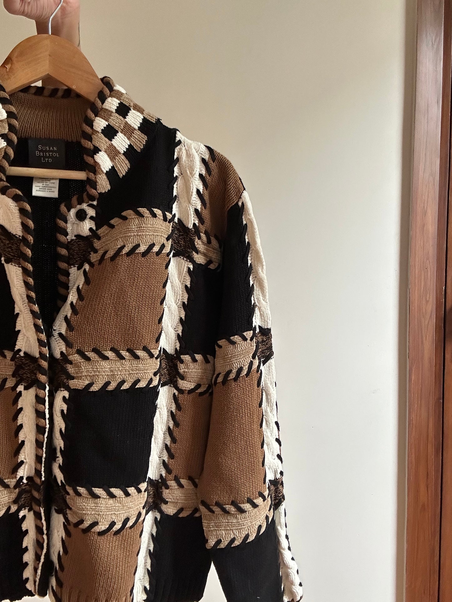 Susan Bristol Vintage Knit Cardigan