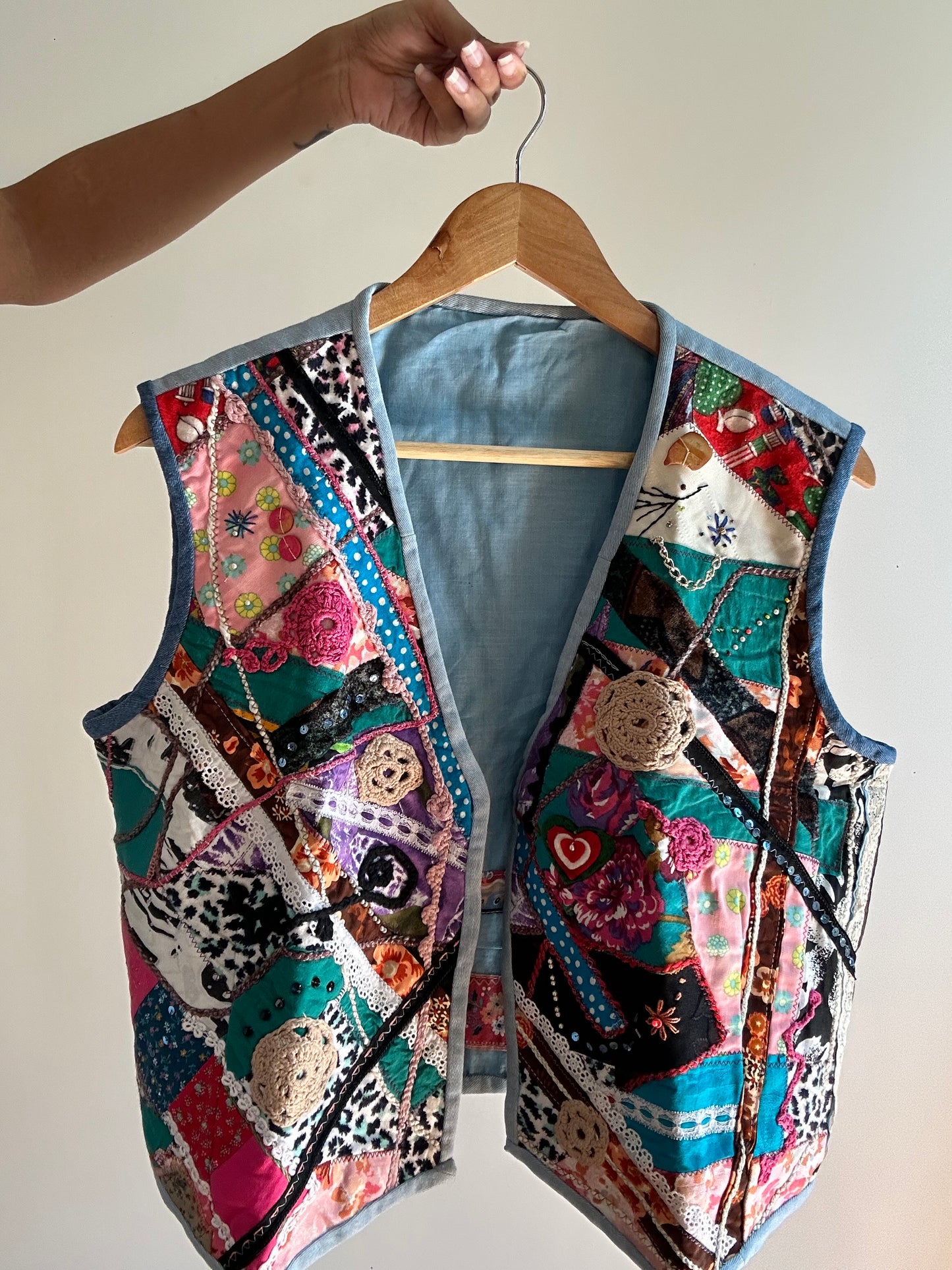 Vintage PatchWork Vest