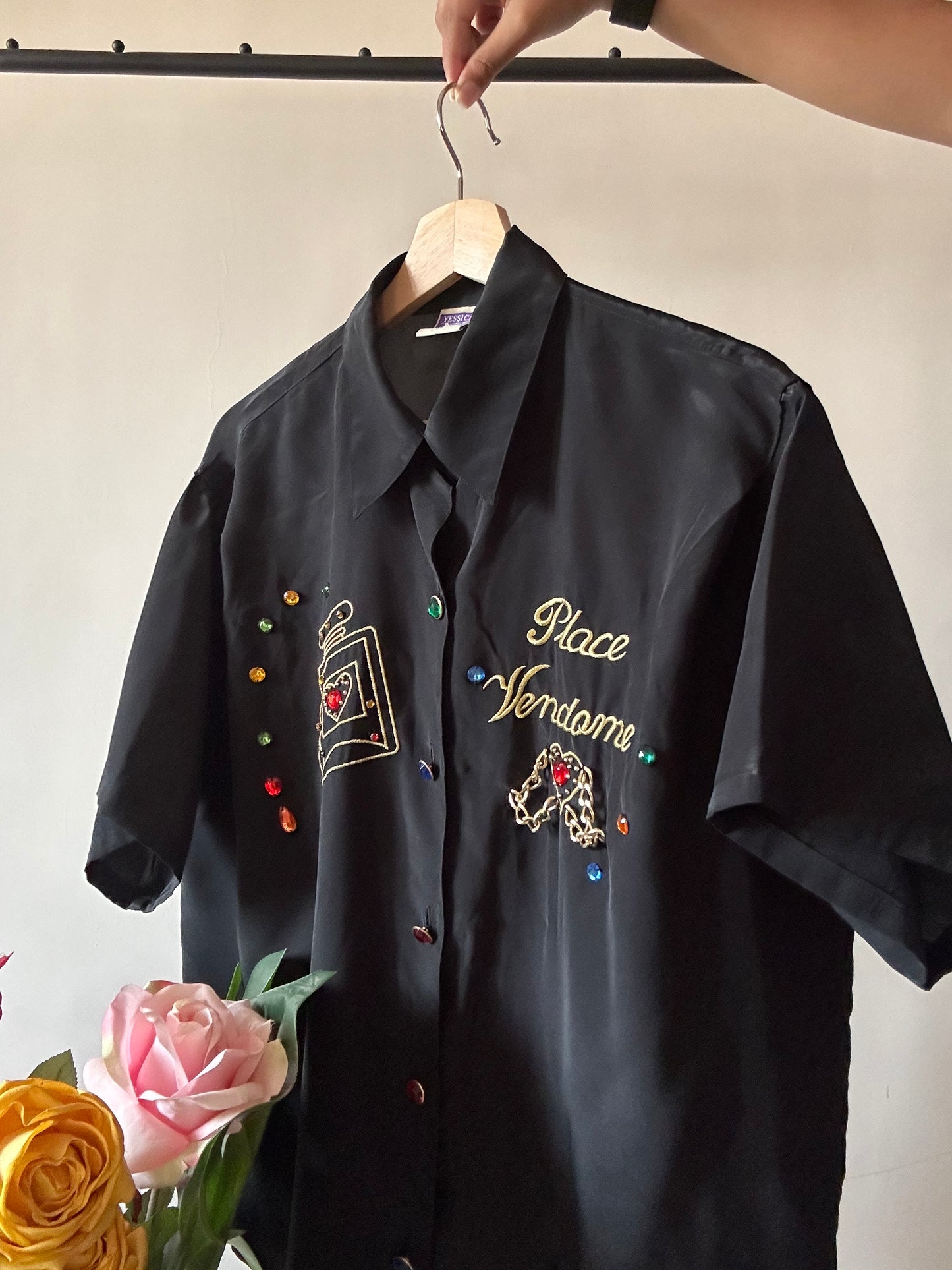 Embellished and Embroidery Vintage Shirt