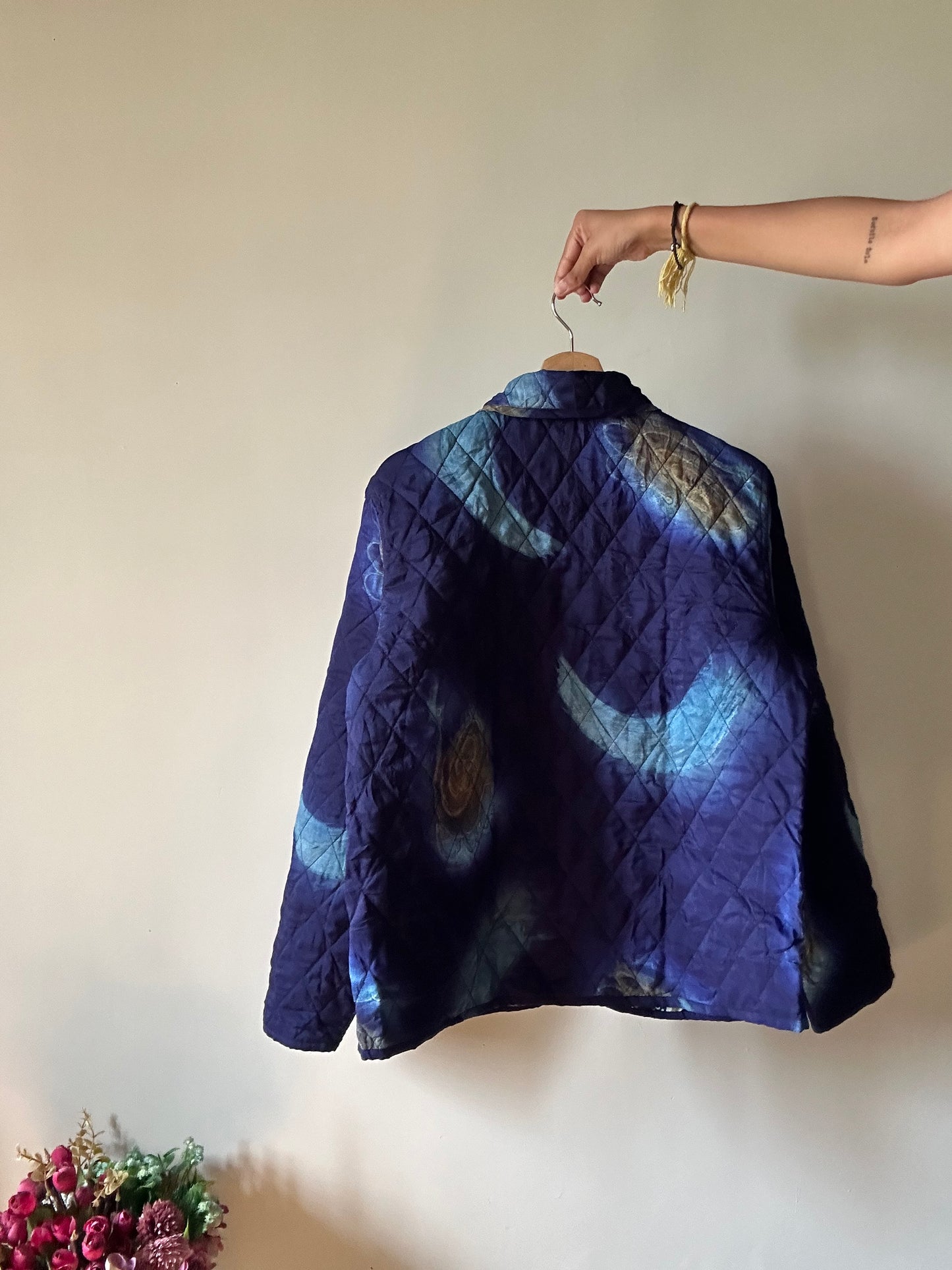 Reversible Quilted Embroiled Vintage Shaket