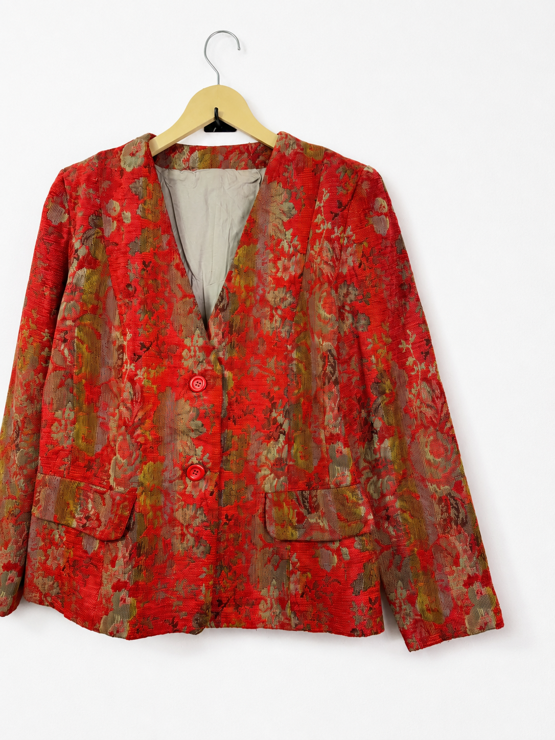 Vintage Crimson Blazer