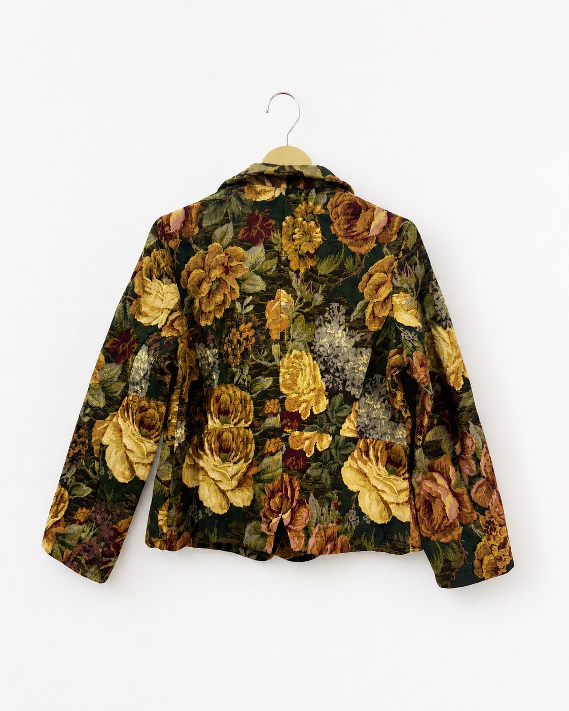 Vintage Rose Manor Tapestry Blazer