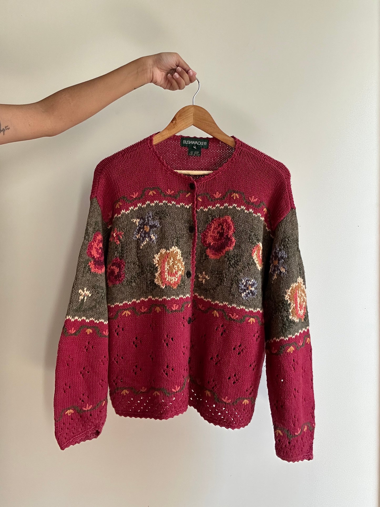 Bushwacker Vintage Knit Cardigan