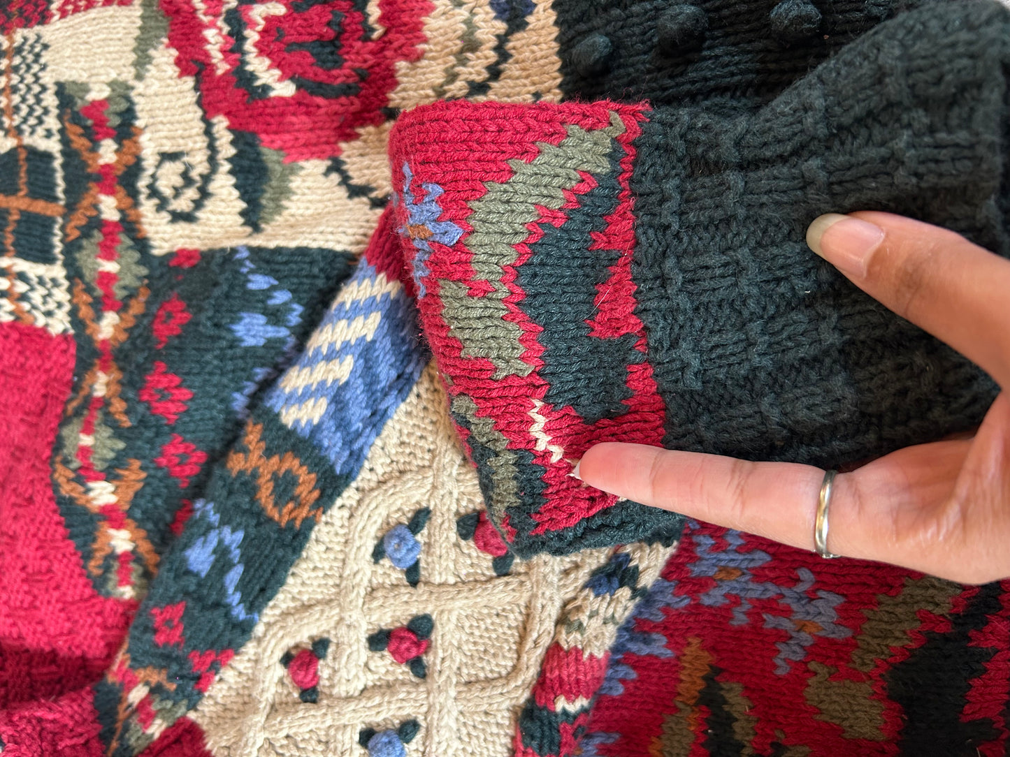 Bushwacker Vintage Hand Embroidered Pullover