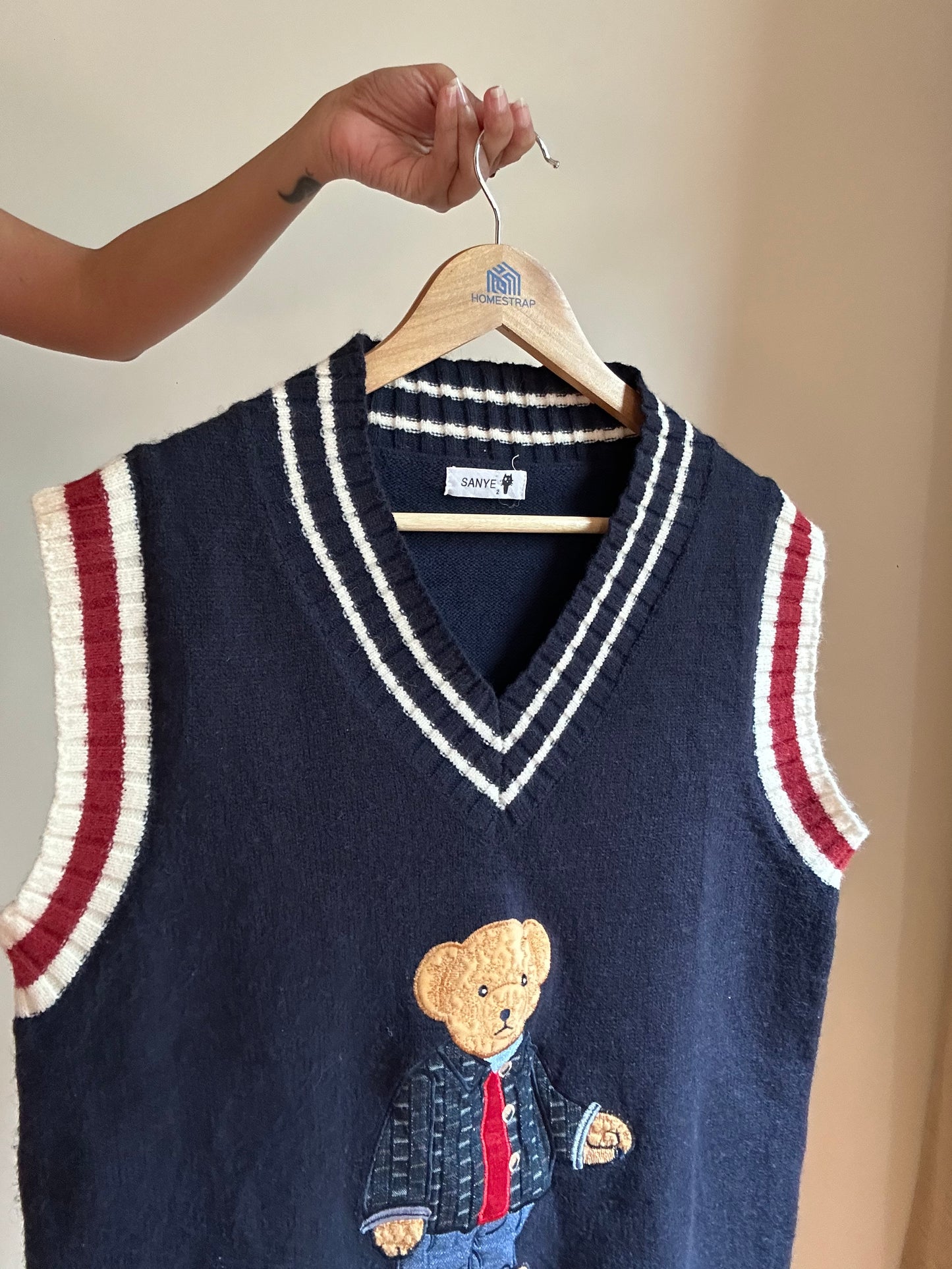 Sanye Vintage Teddy Vest