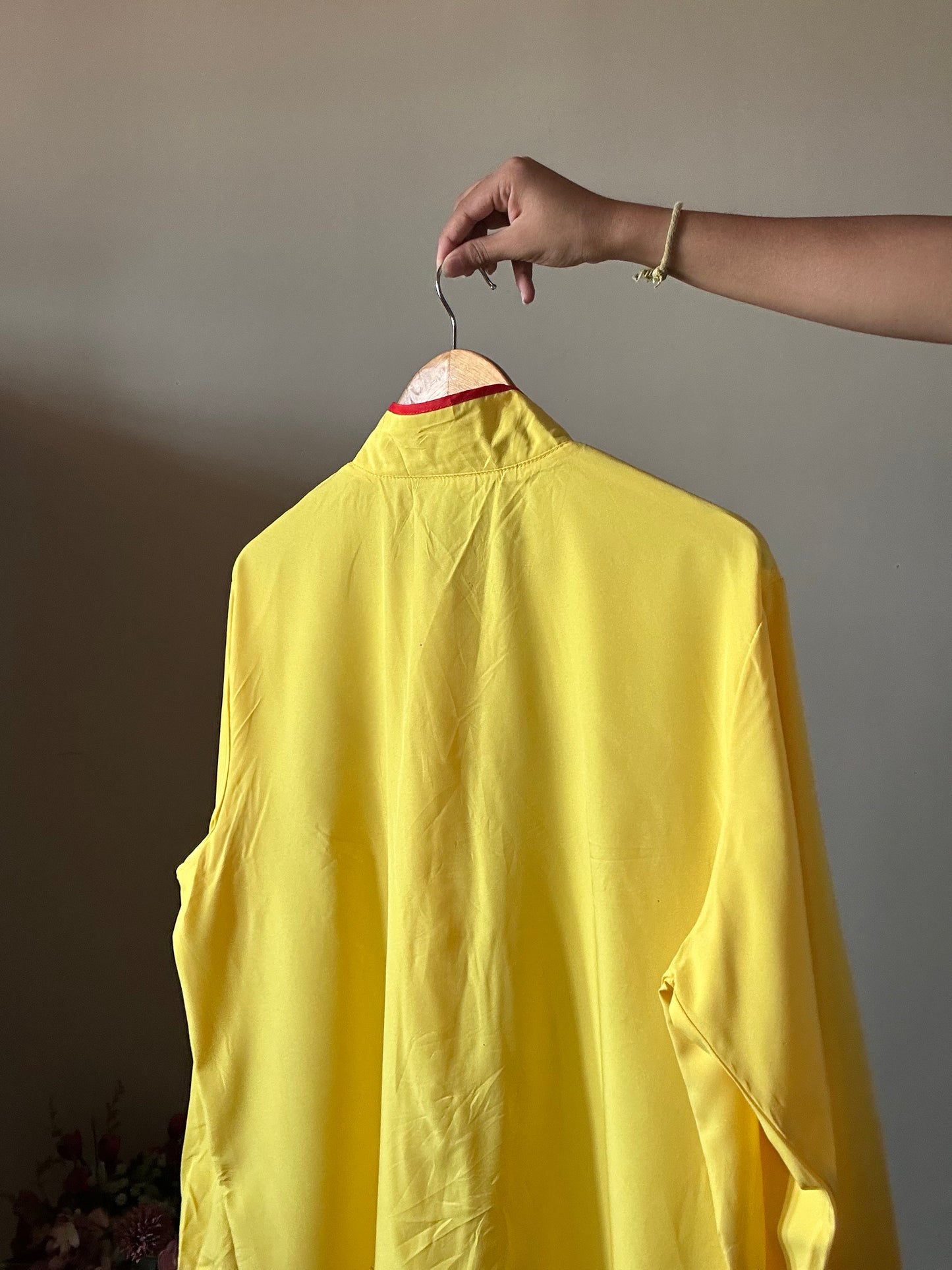 Vintage Dragon Embroidered Shirt