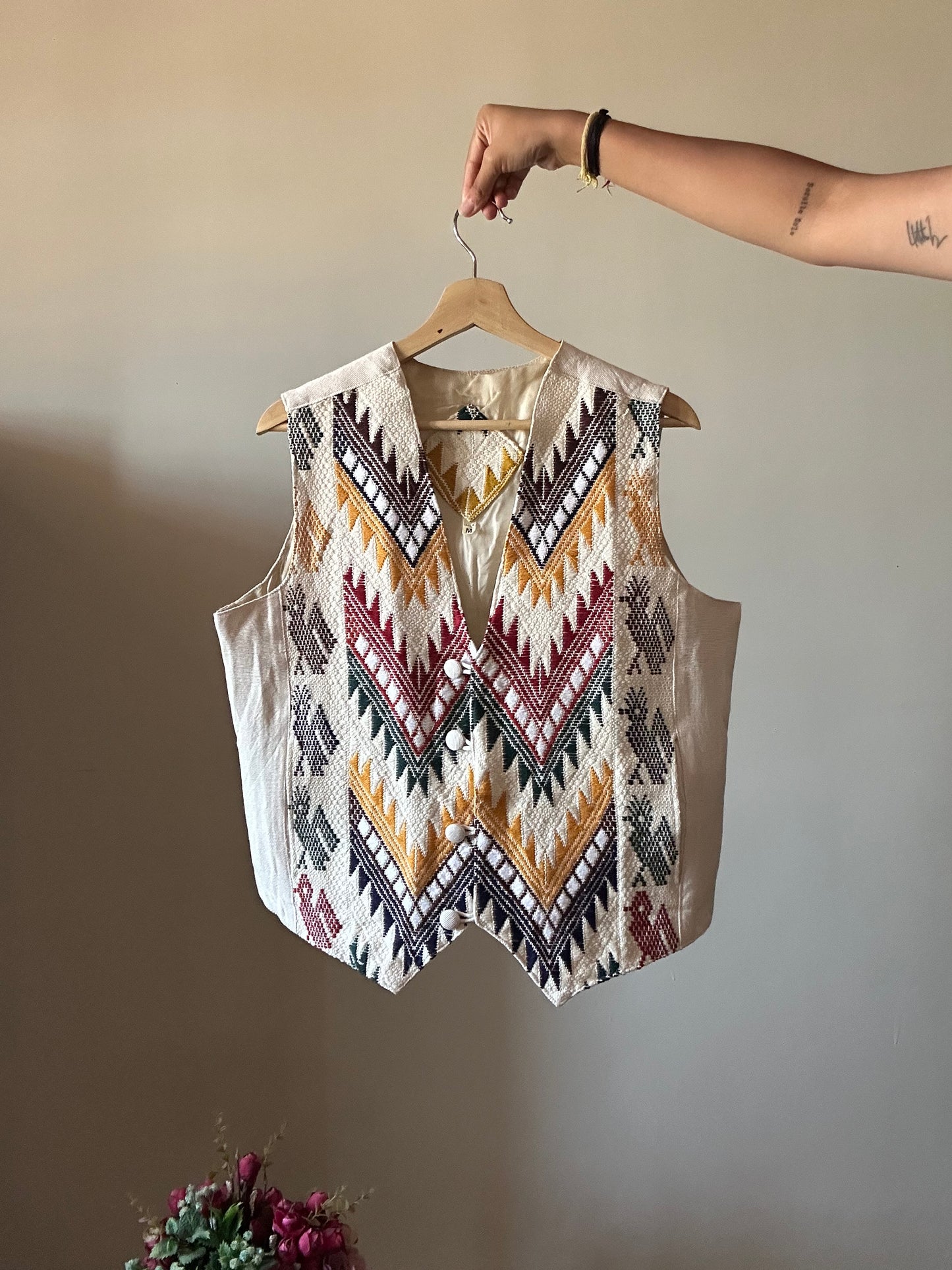 Vintage Talla All Weaved Vest