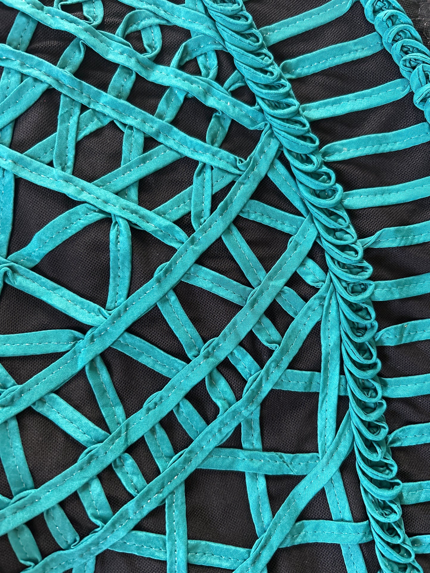 Vintage Chico’s All Embroidered Semi Sheer Shaket