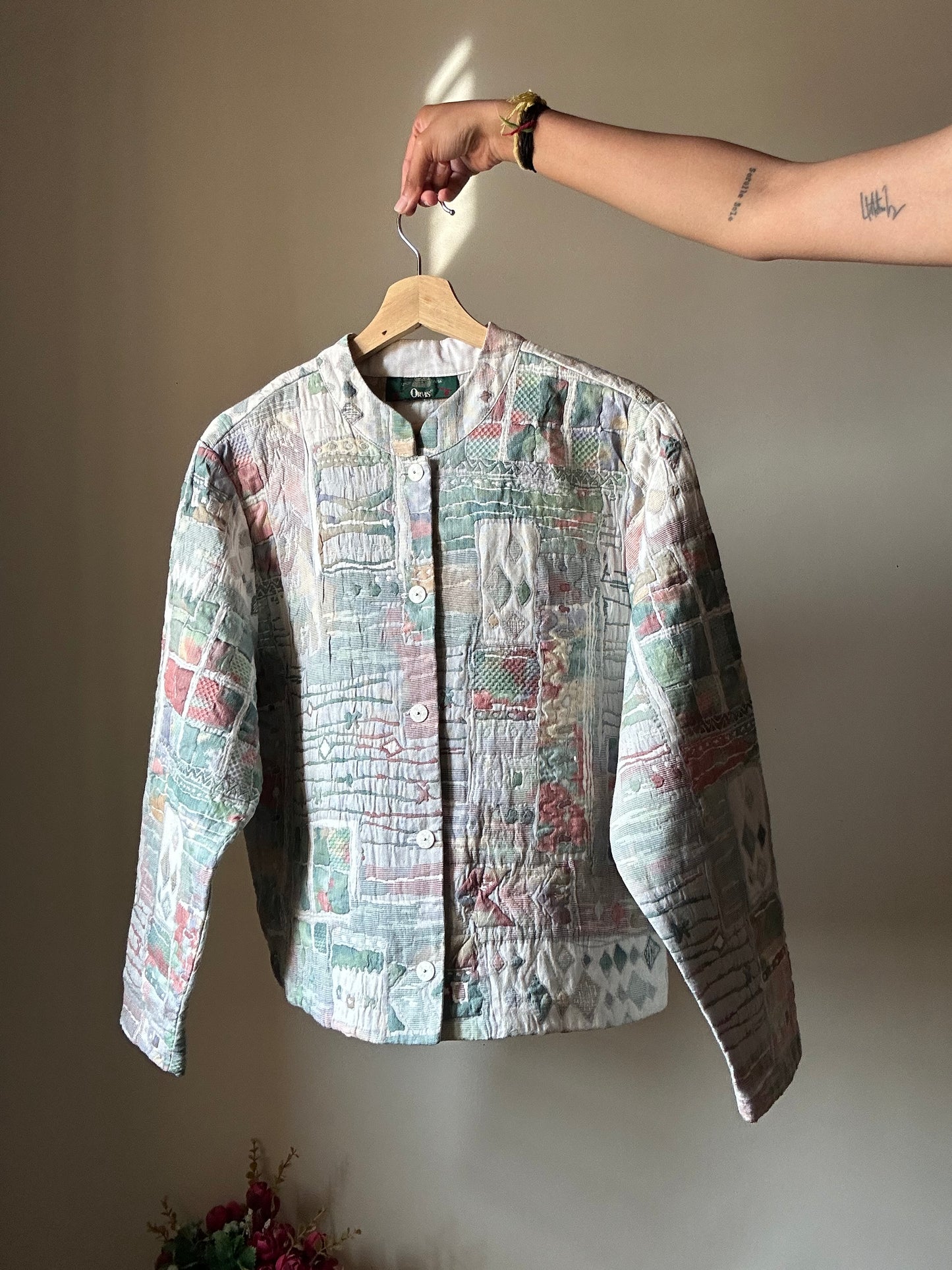 Vintage Orvis Textured Weaved Shaket
