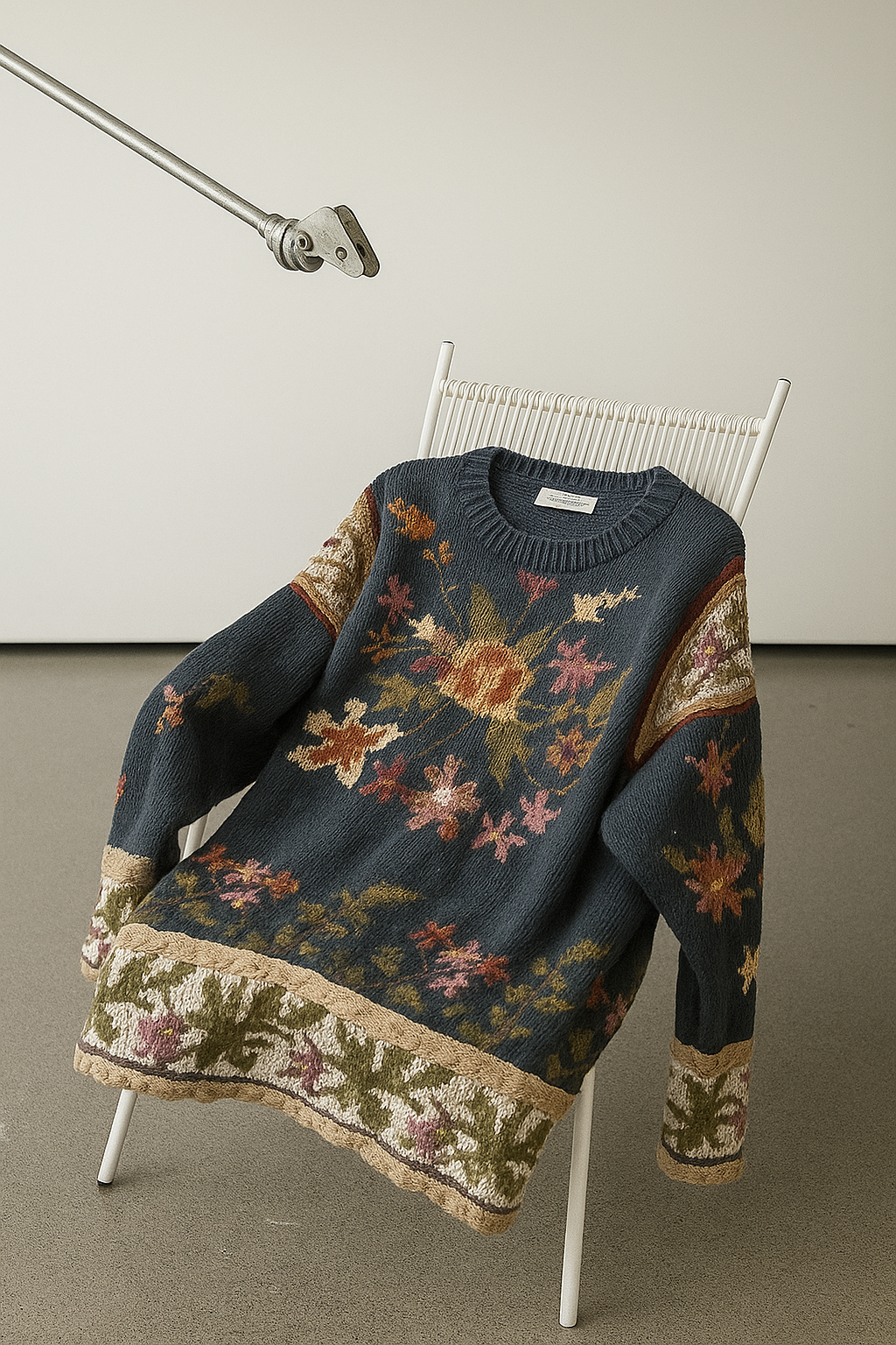 Jennifer Reed Vintage Hand Knit Cardigan