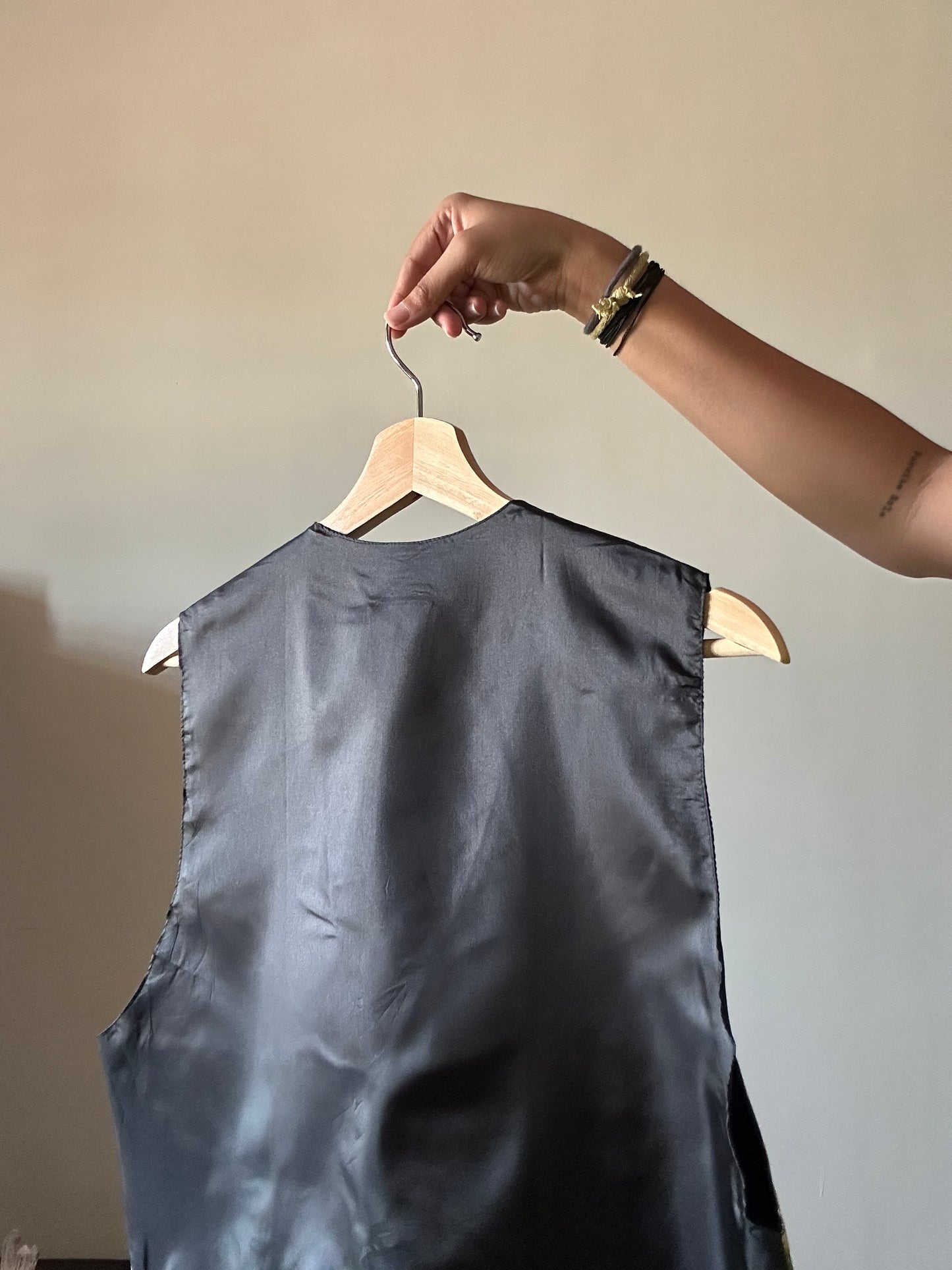 Kyote Kreations Vintage Handpainted Vest