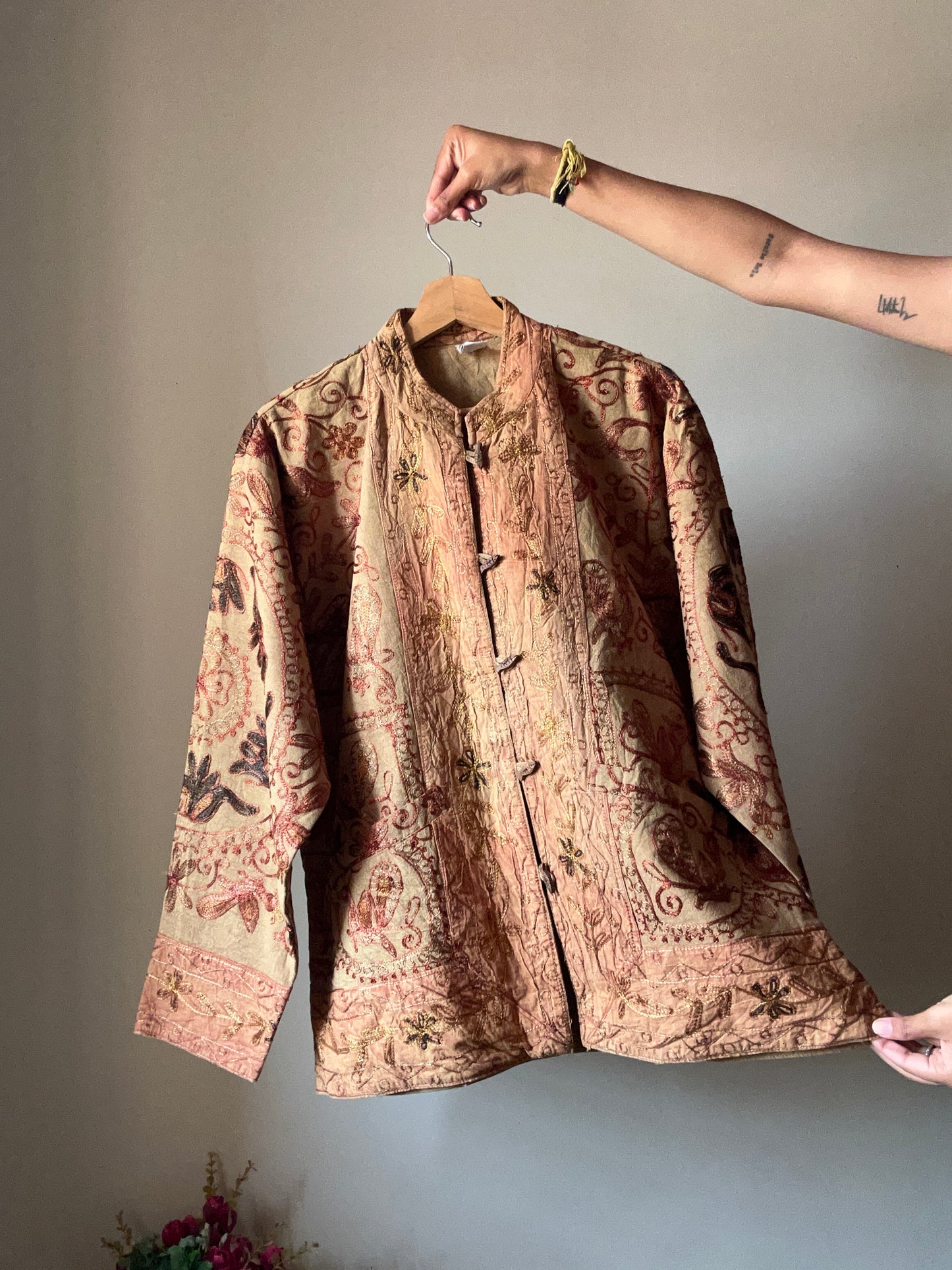 Traditional All Embroidered Shaket