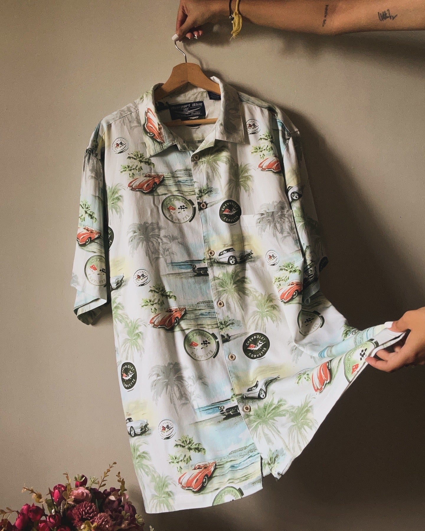 Newport Blue Vintage Shirt
