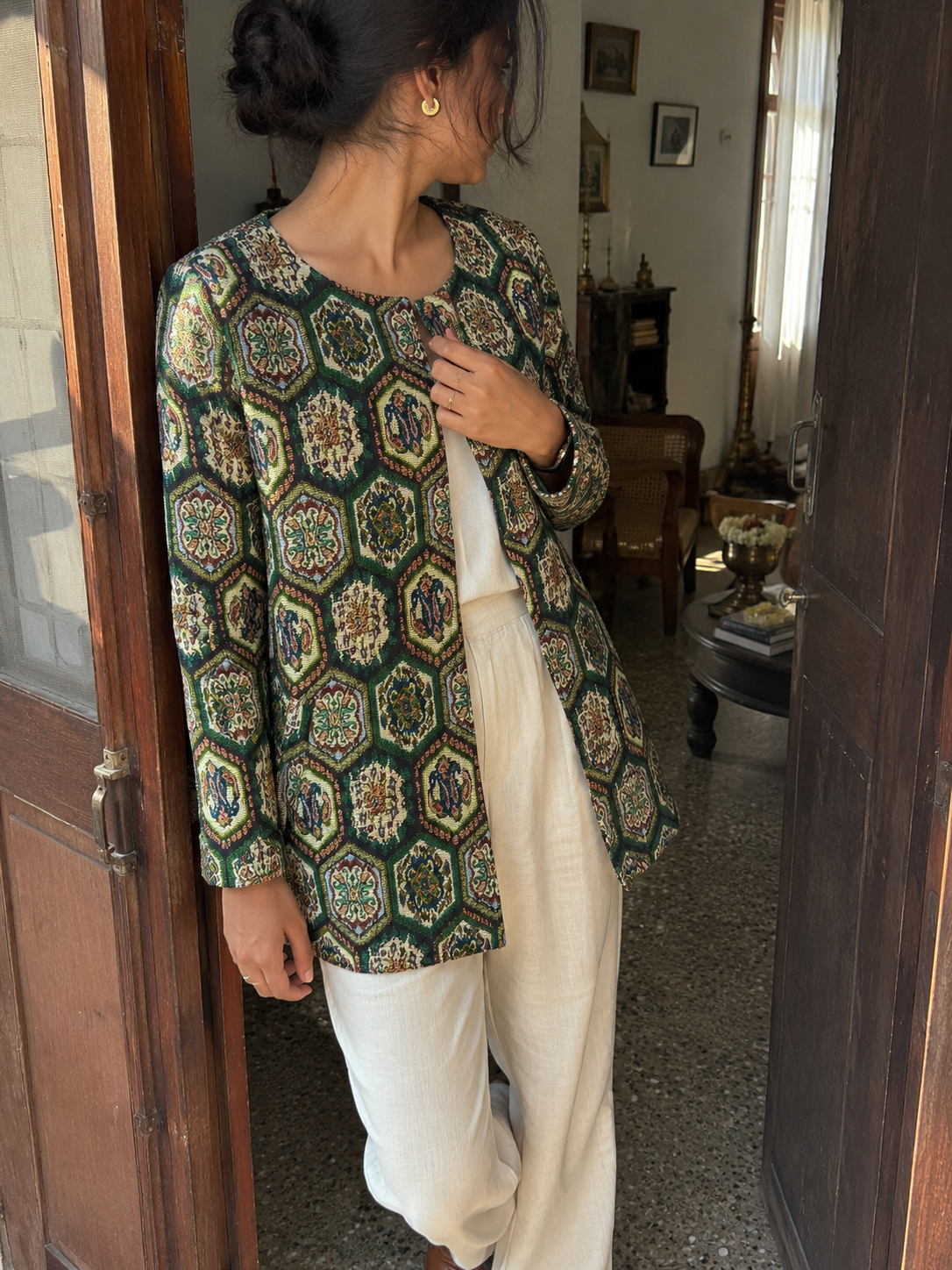 Vintage The Mosaic Tapestry Jacket