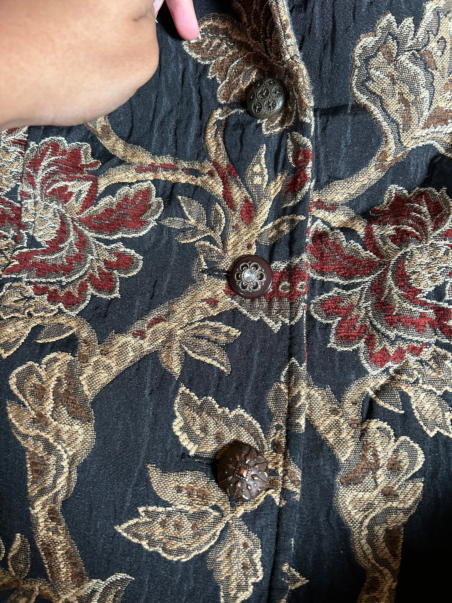 Vintage Lane Bryant Jacquard Blazer