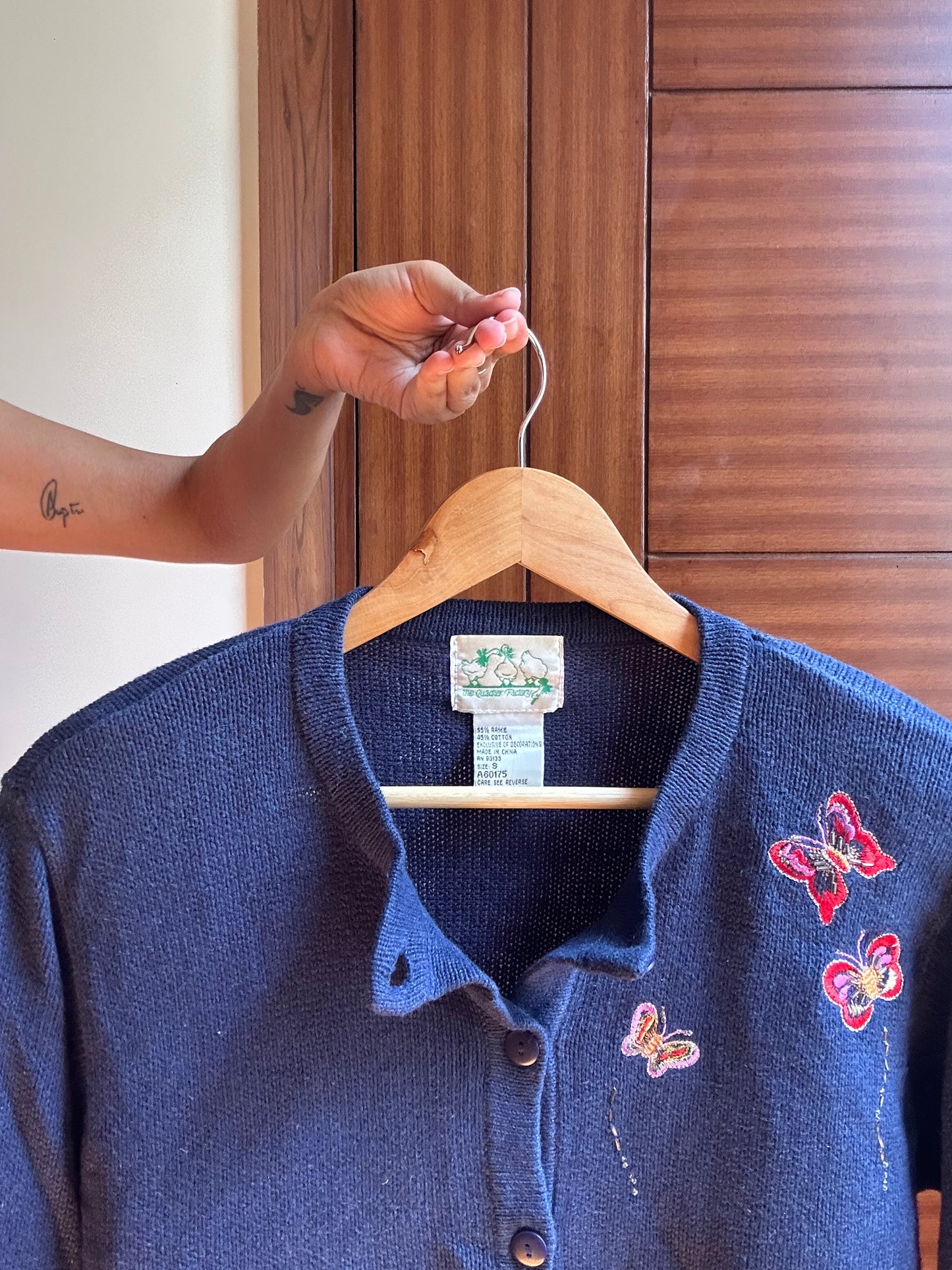 The Quacker Factory Vintage Knit Cardigan