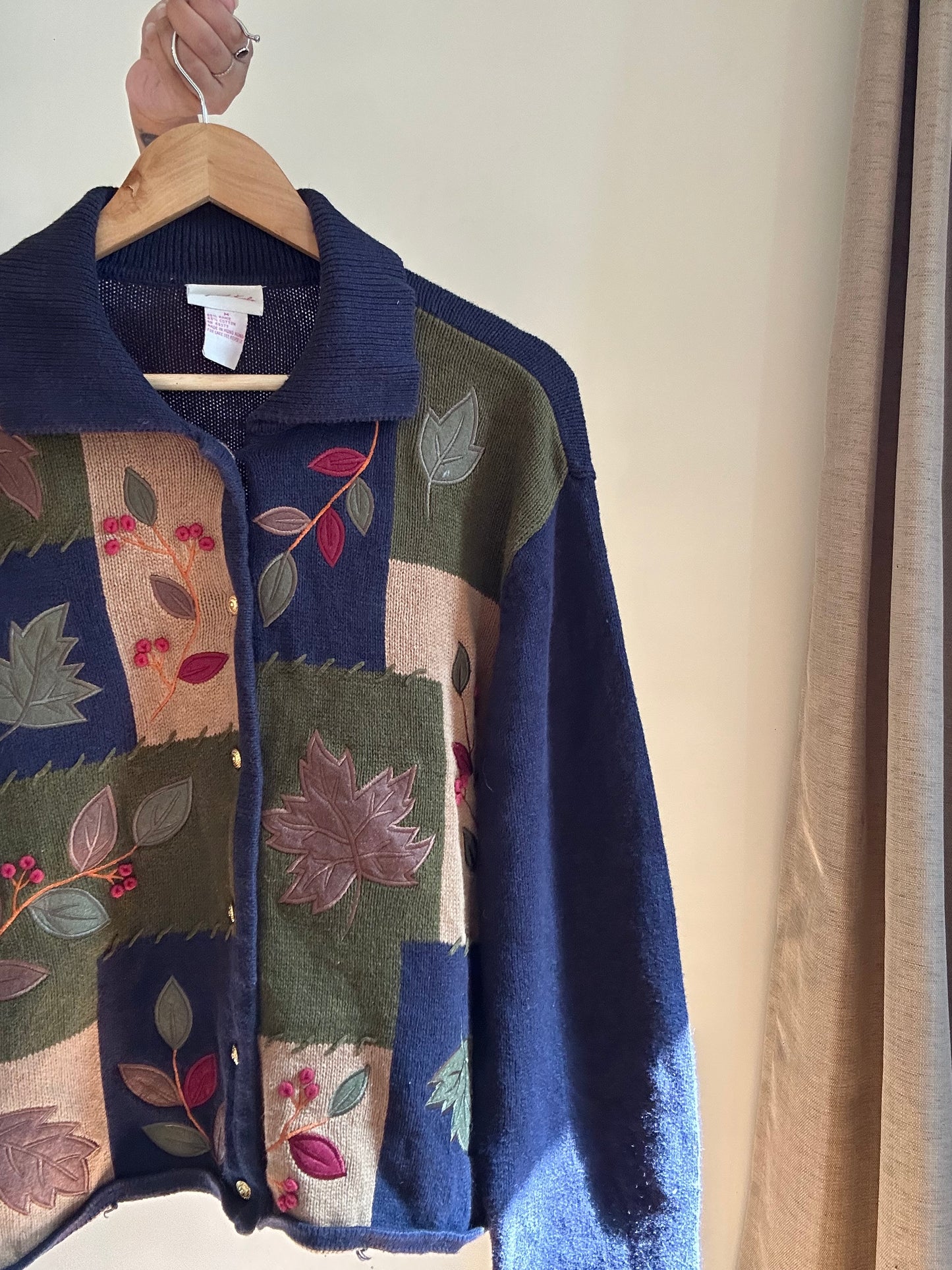 Crystal Kobe Vintage Knit Cardigan