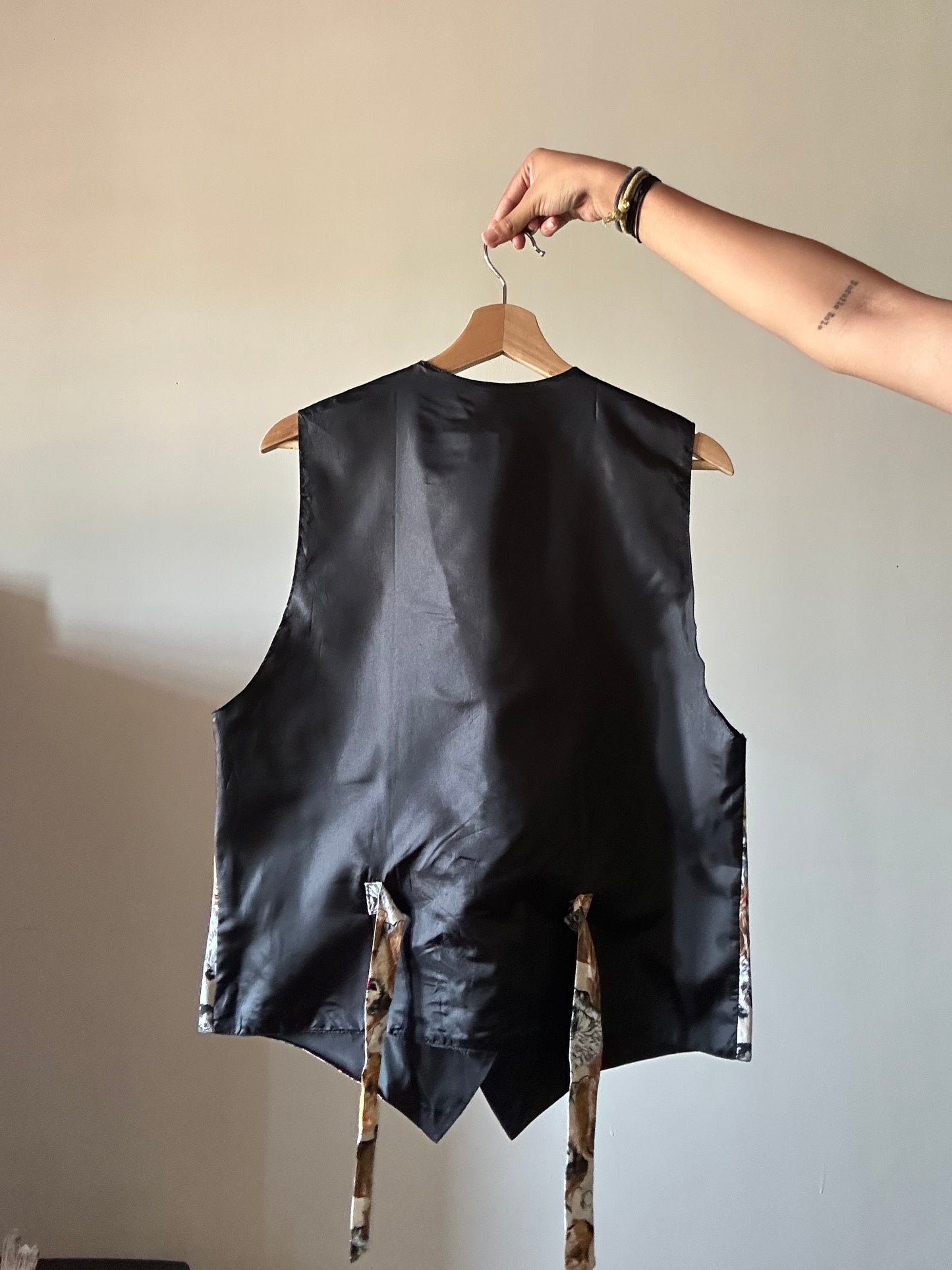 Kyote Kreations Vintage Handpainted Vest