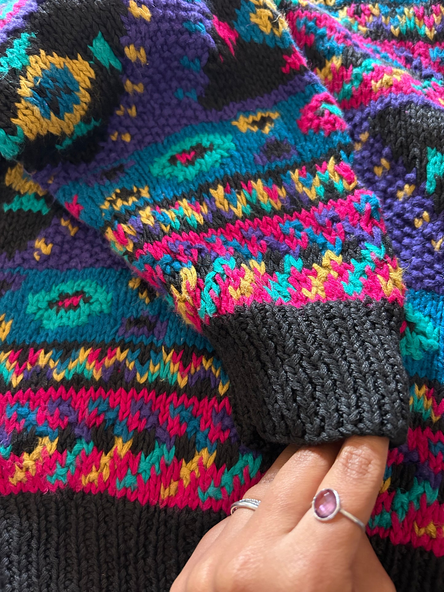 Vintage Northern Isles Hand Knit Pullover