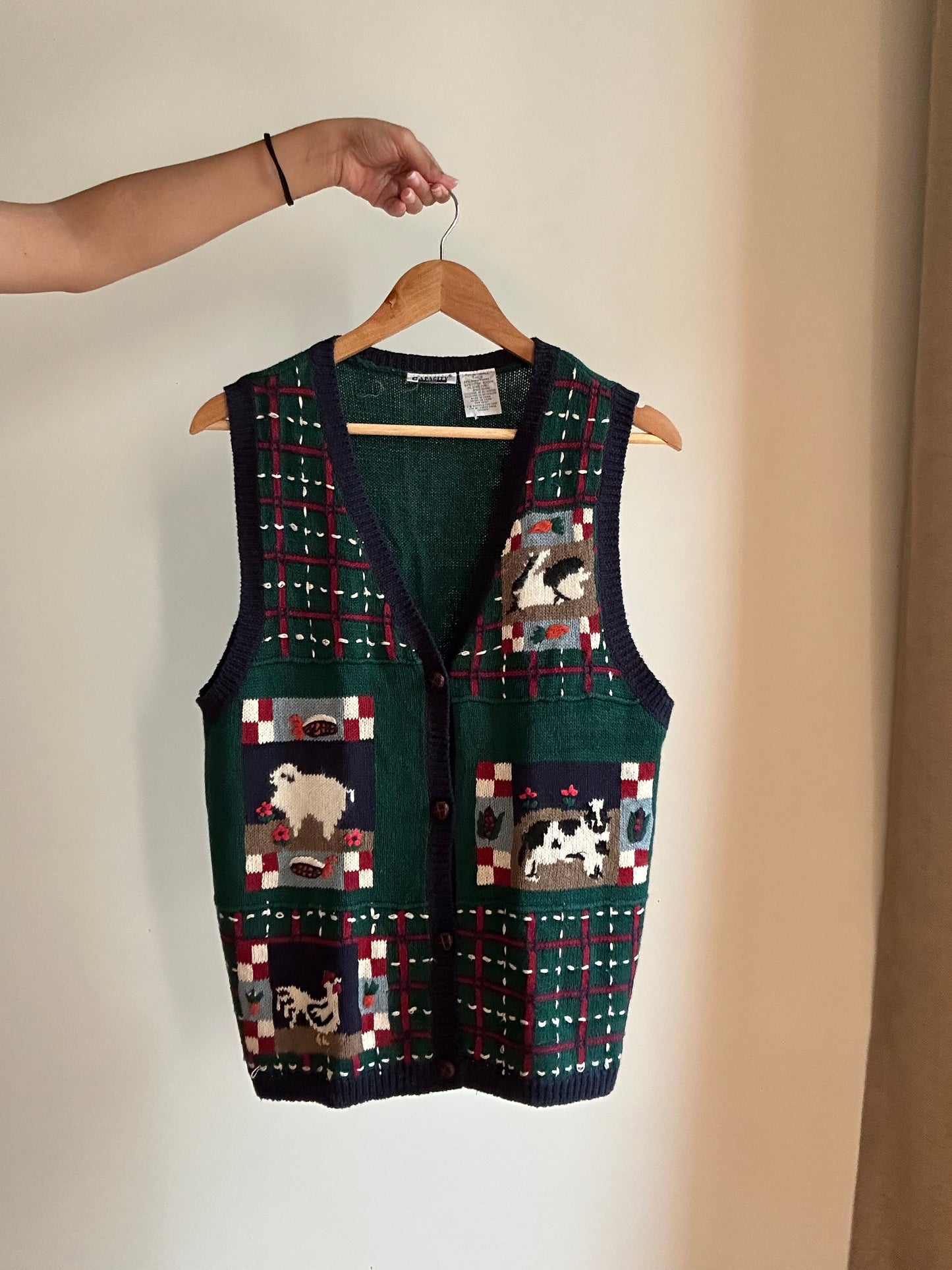 Capacity Vintage Knit Vest