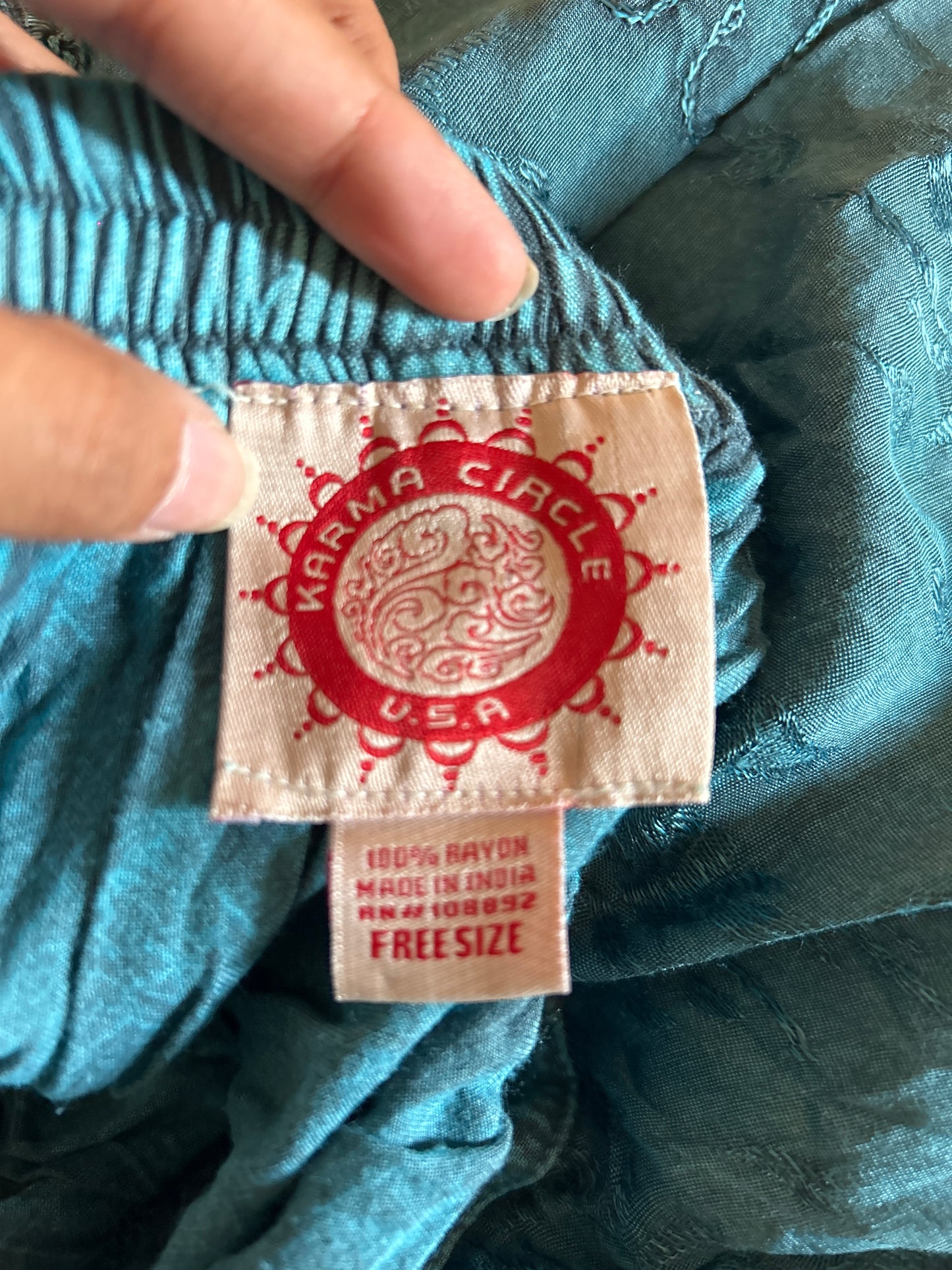 Vintage Karma Circle Skirt