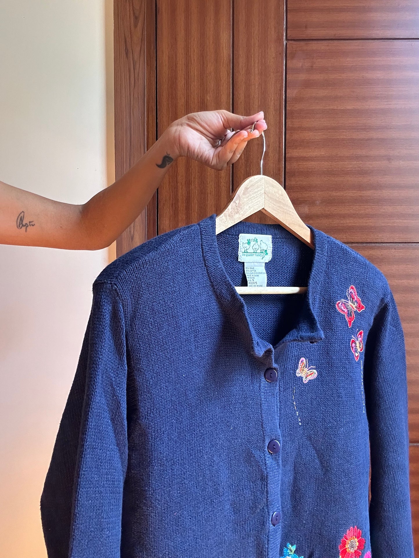 The Quacker Factory Vintage Knit Cardigan