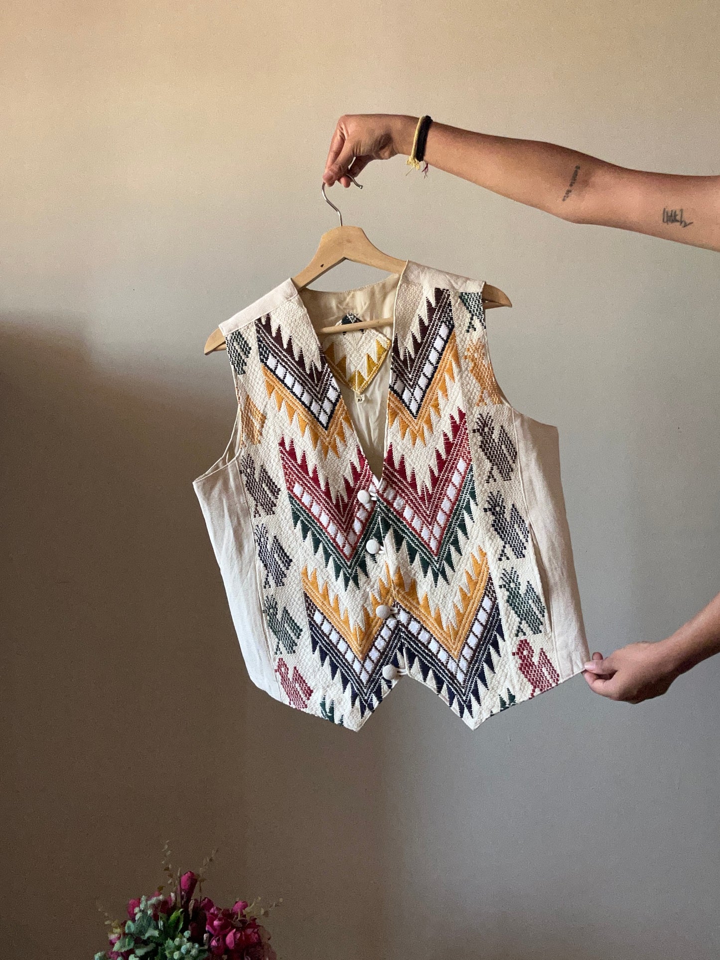 Vintage Talla All Weaved Vest
