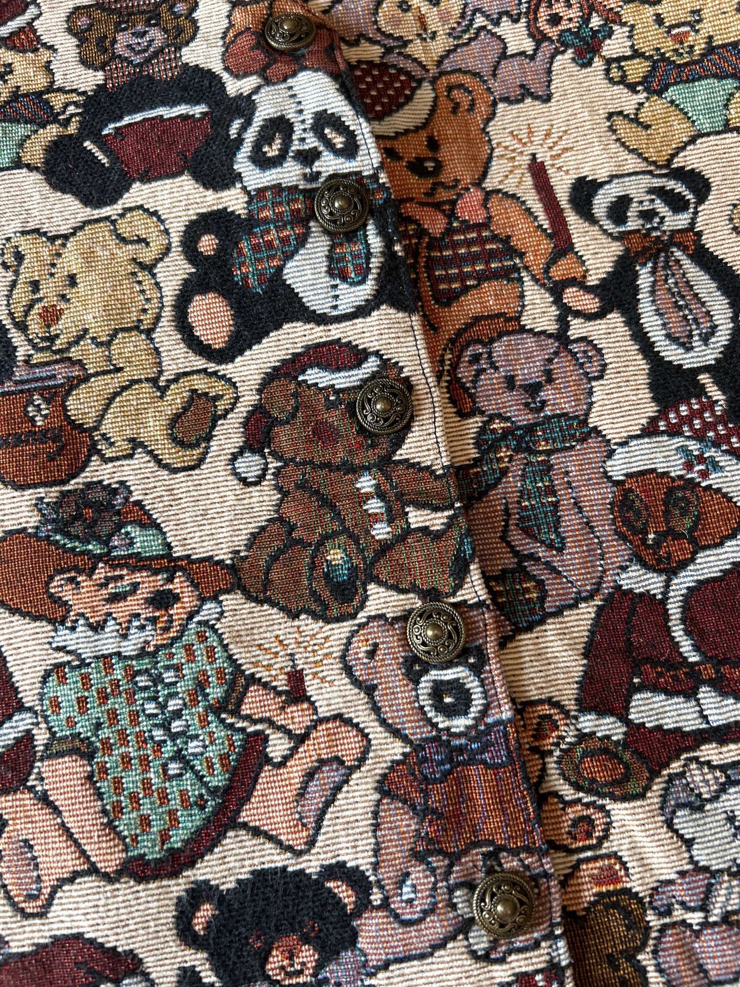 Vintage Bobbie Brooks Teddy Vest